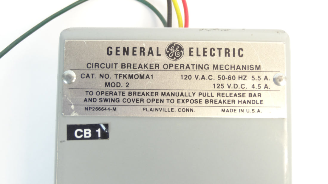 GE Circuit Breaker Operating Mechanism 