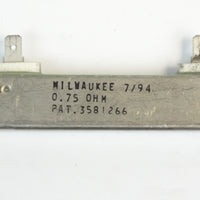 Milwaukee 7/94 Resistor 0.75 Ohm