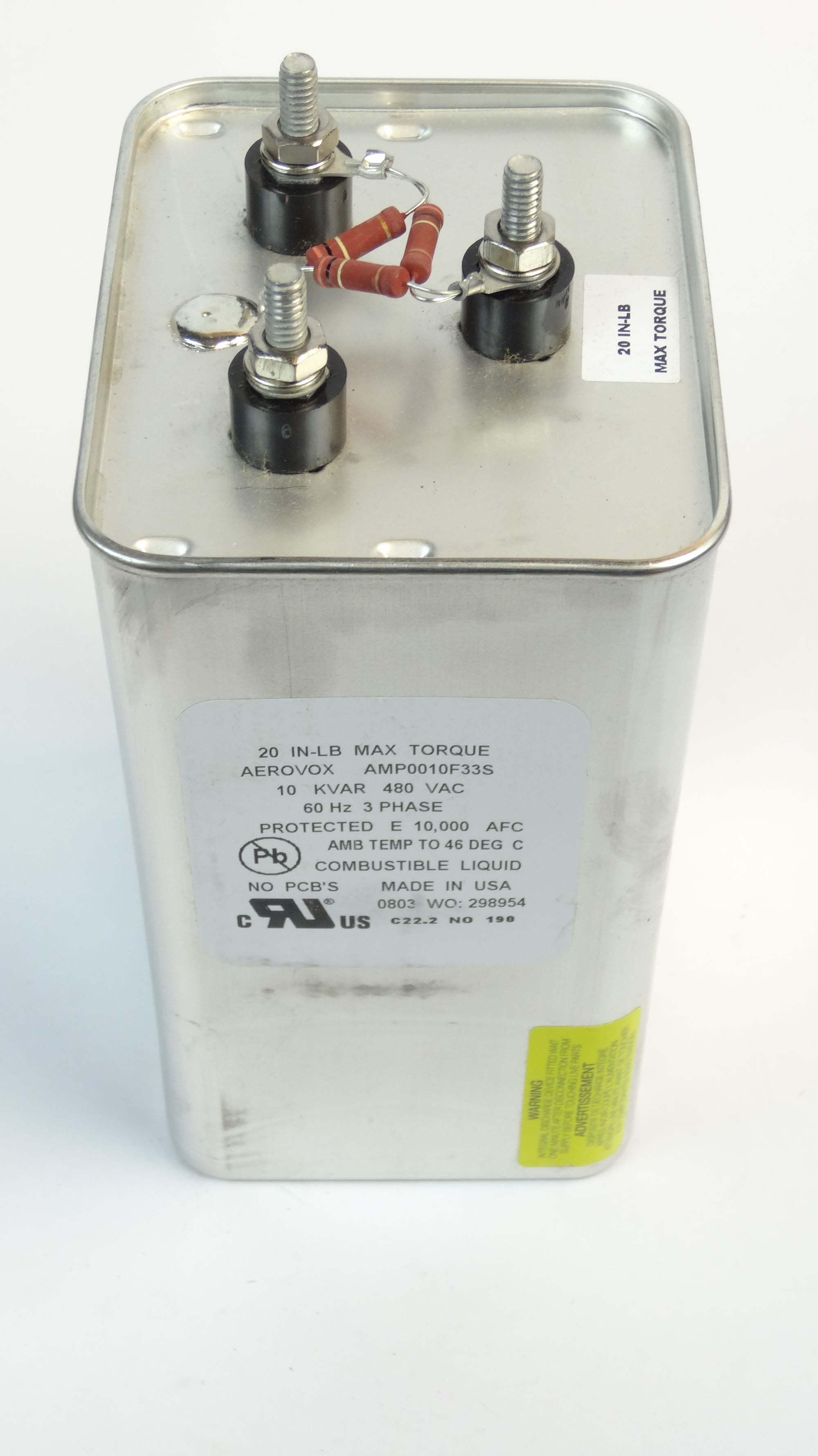 Powerware capacitor 