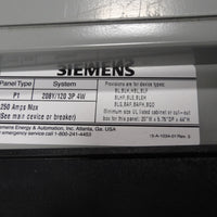 Siemens Slot Breaker Panel Board