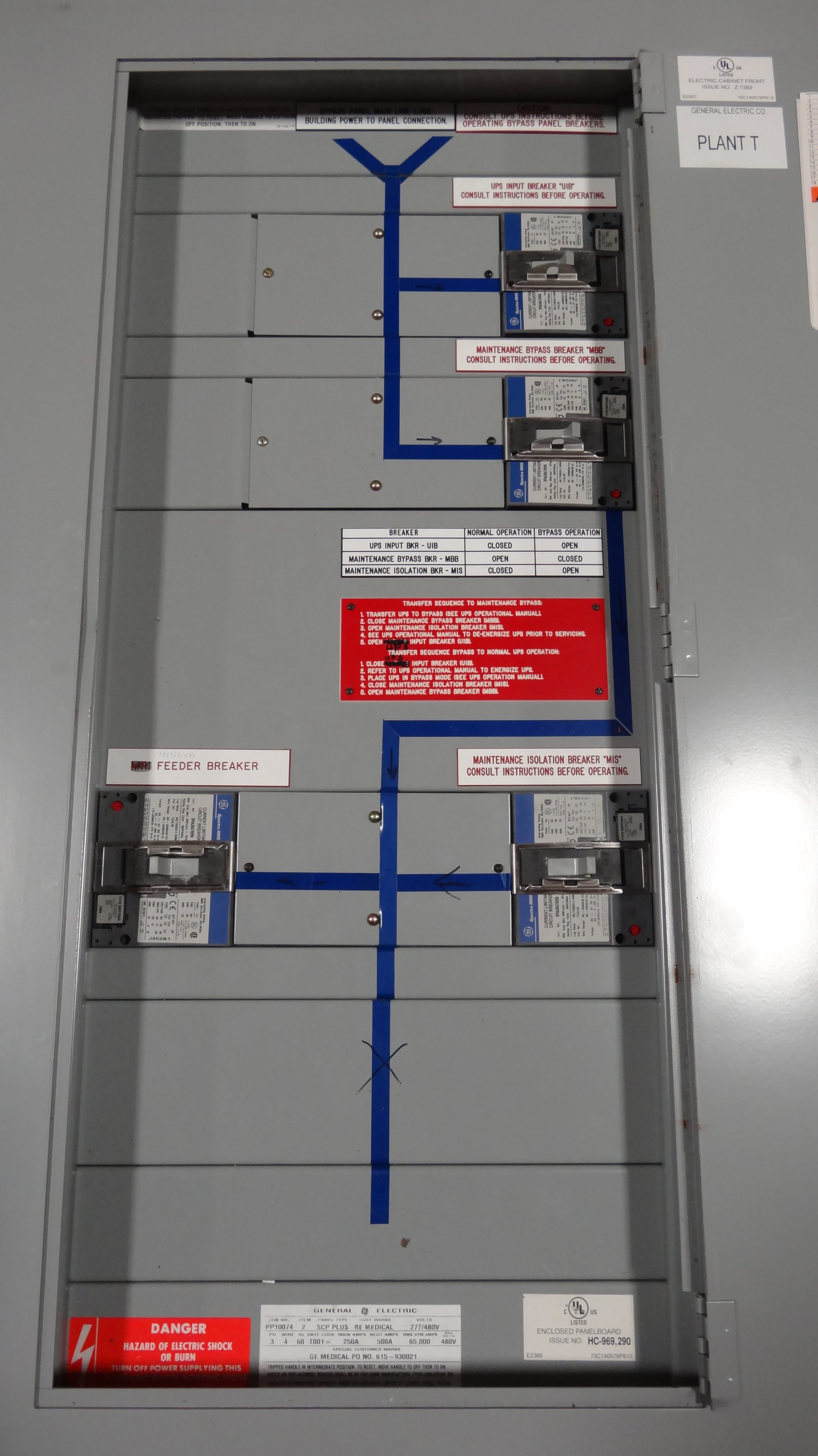 GE Medical 4W Bypass