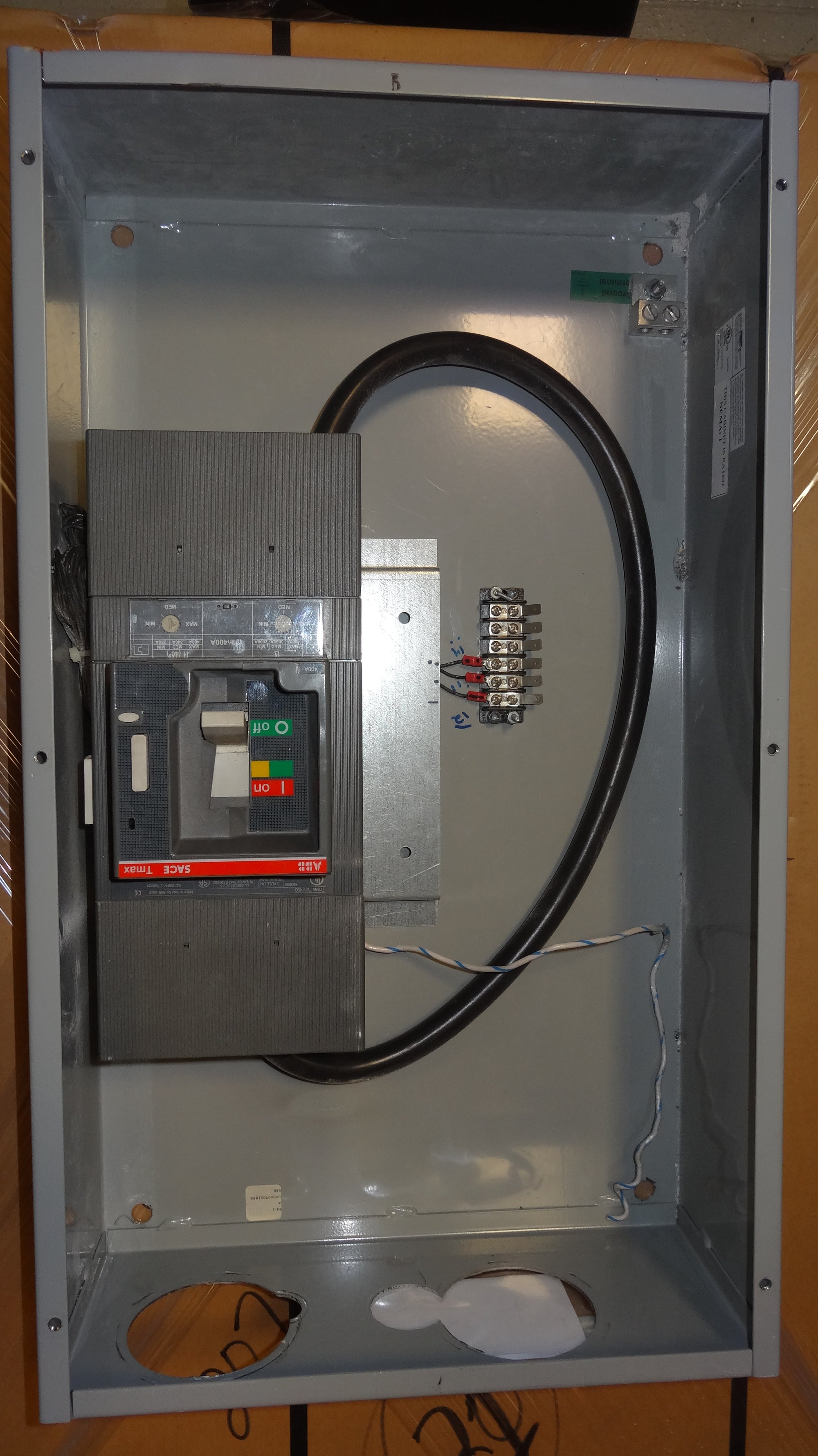 ABB Circuit Breaker Aux &amp; Enclosure