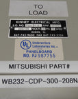 Mitsubishi Breaker Maintenance Bypass