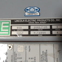 Lincoln Electric Distribution Panel