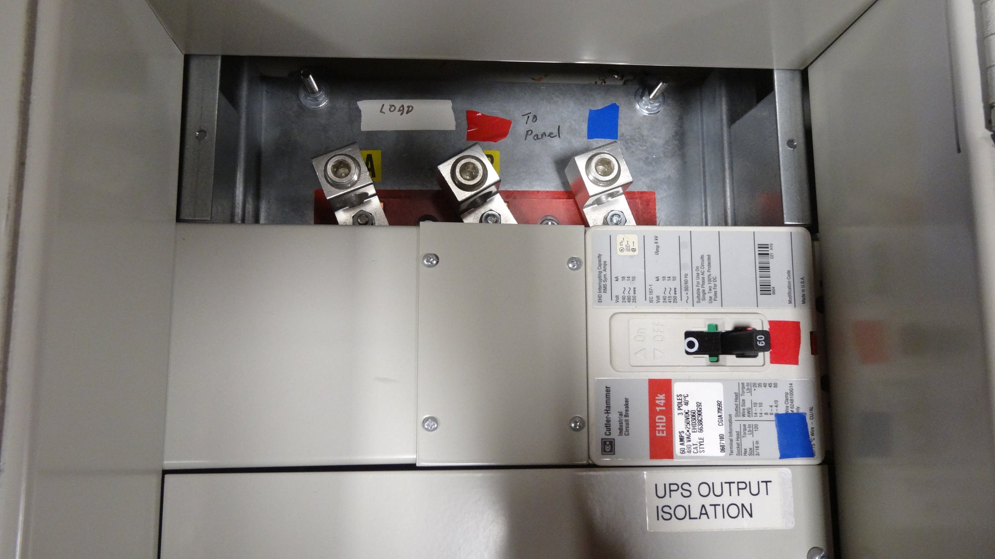 Mitsubishi Maintenance Bypass Cabinet