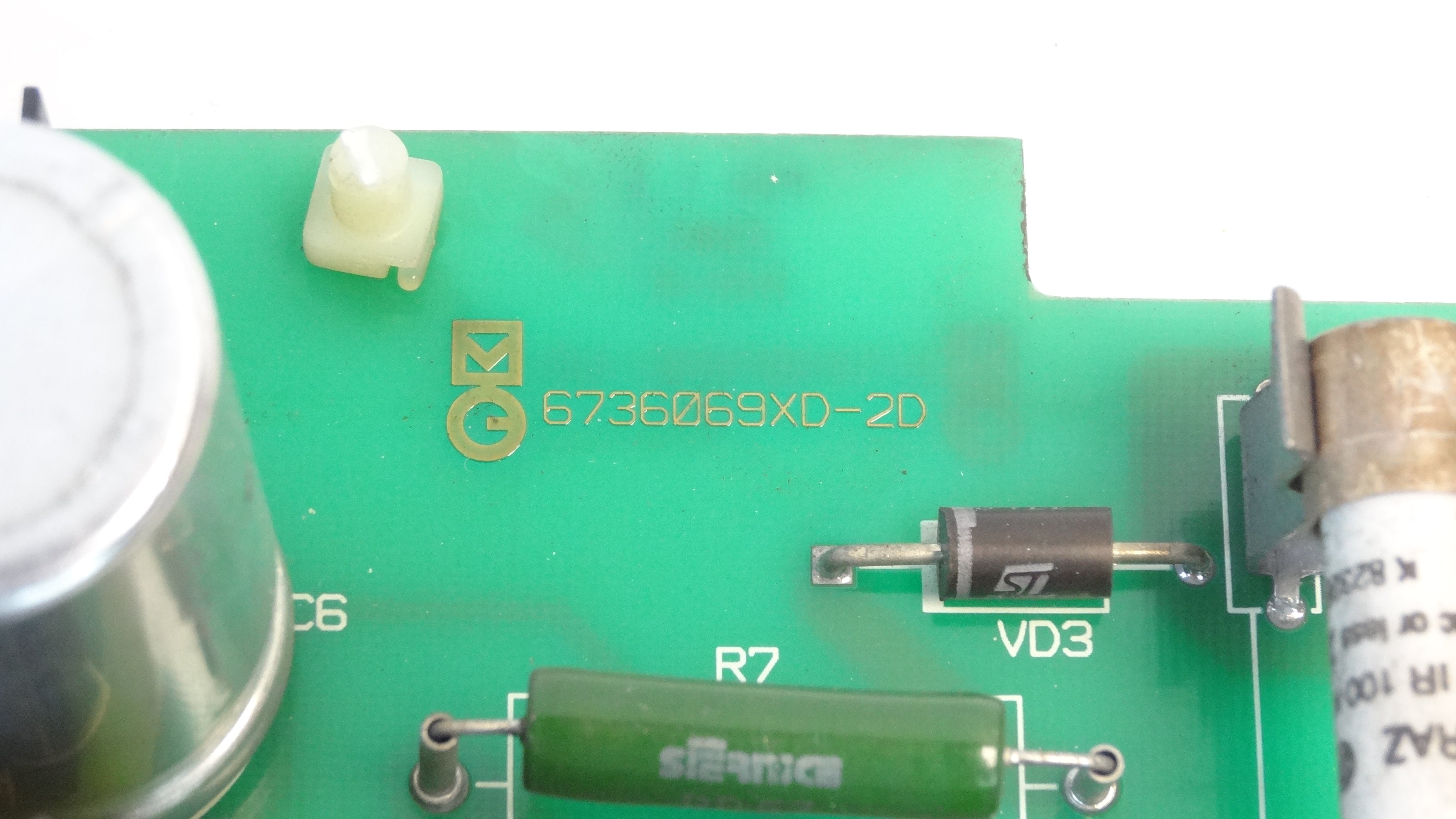 MGE Merlin Gerin CO6P 6730868 Rev D3 PCB Assembly – Critical Parts