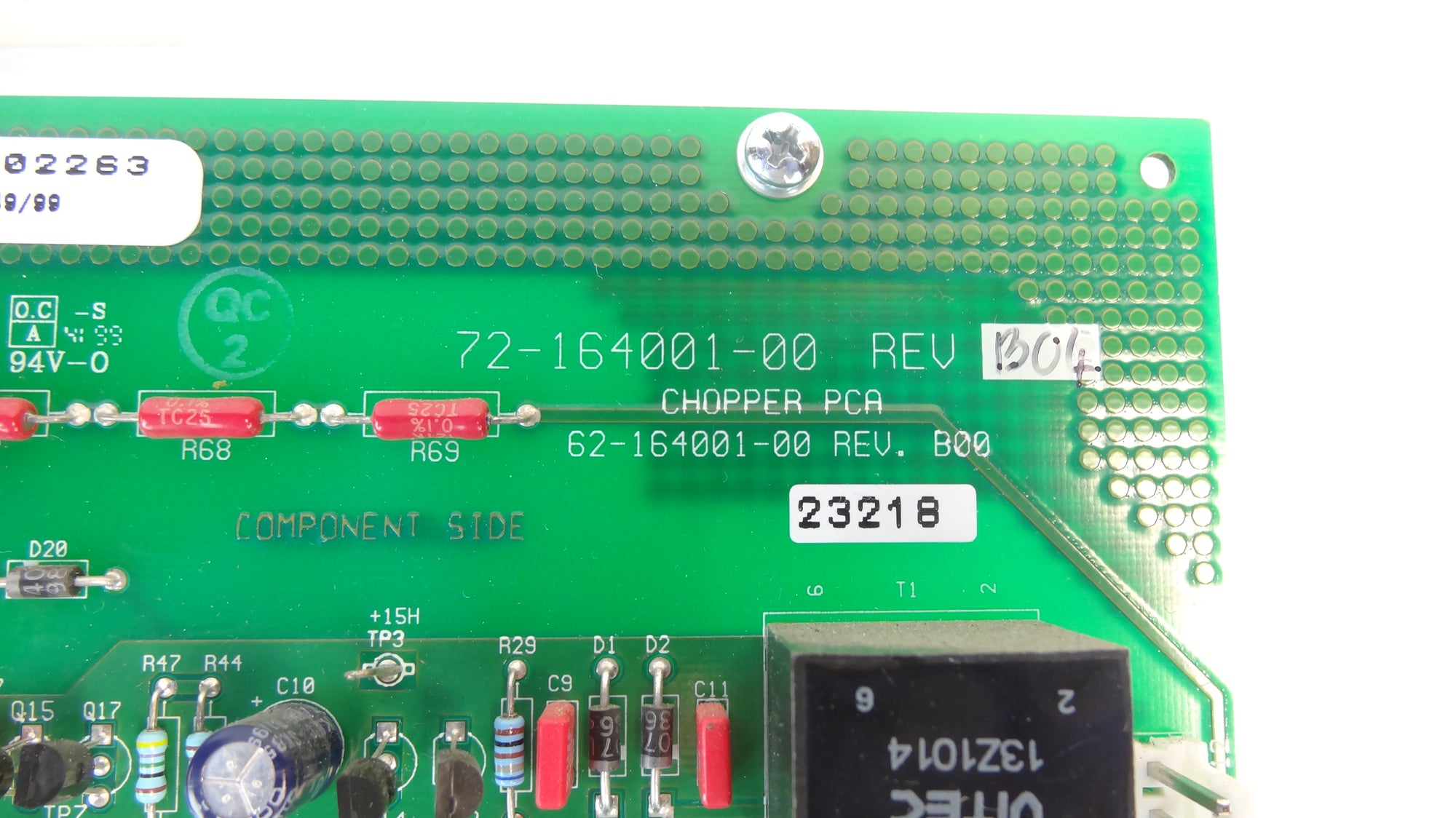 MGE Chopper PCA Assembly Board