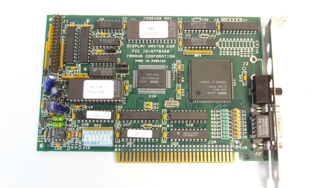 EPE Yamaha Display Master CGA YDM6420 RA1 Comm/Modem Card – cpwarehouse