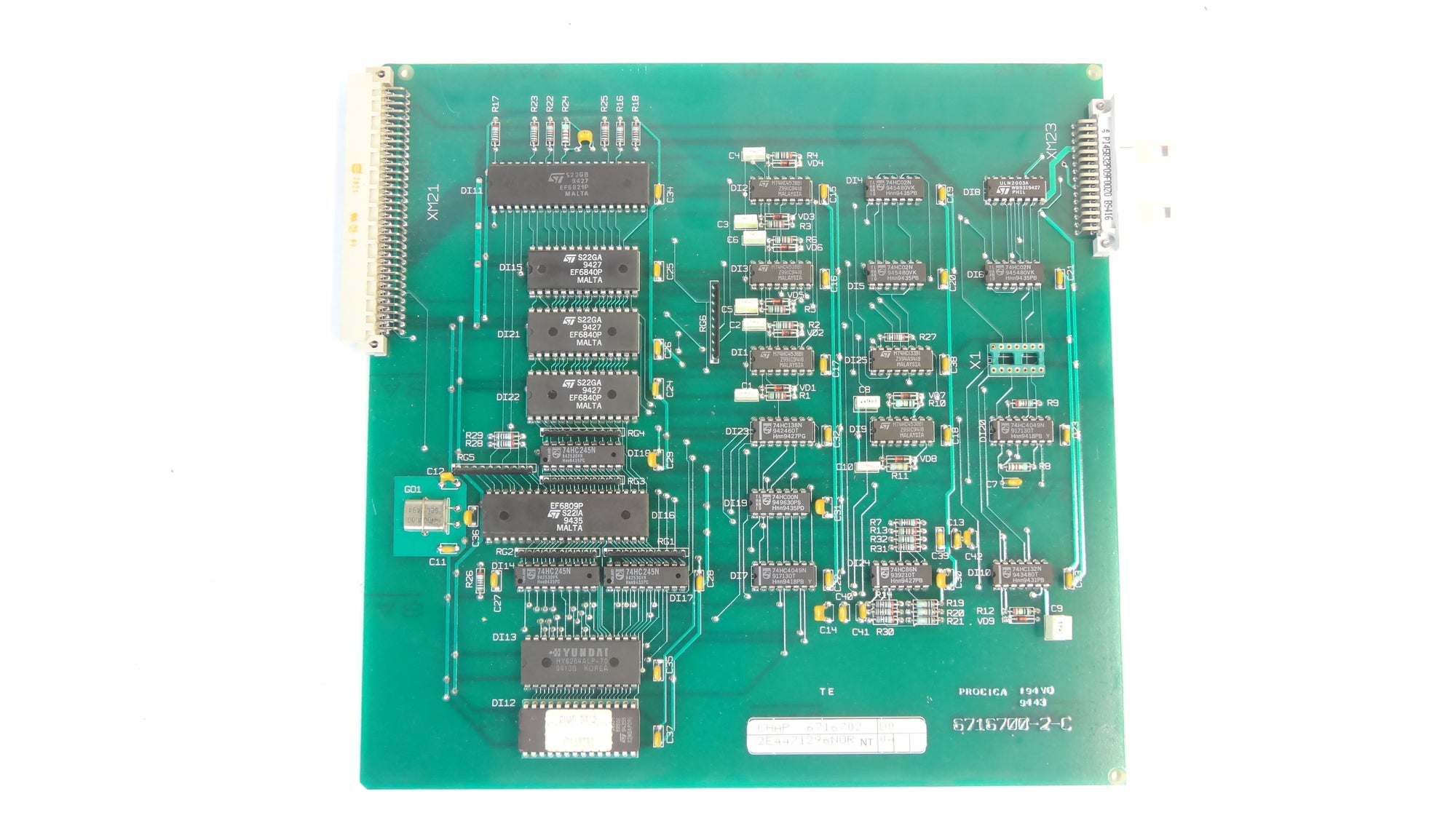 Merlin Gerin Assembly Board 