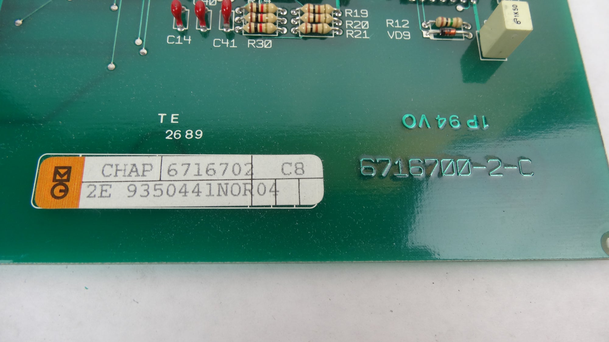 mge pca assembly board 