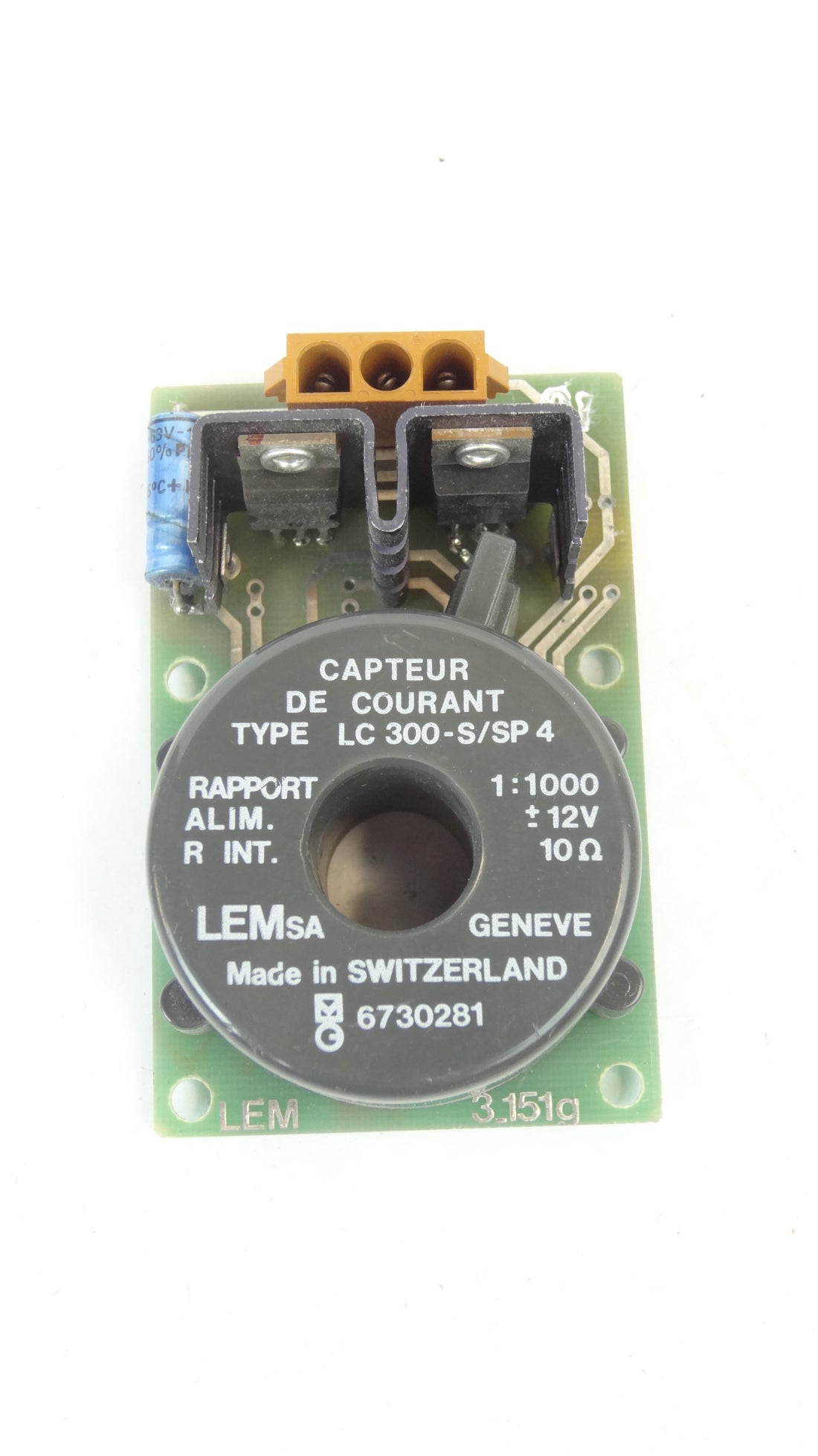 mge current sensor board