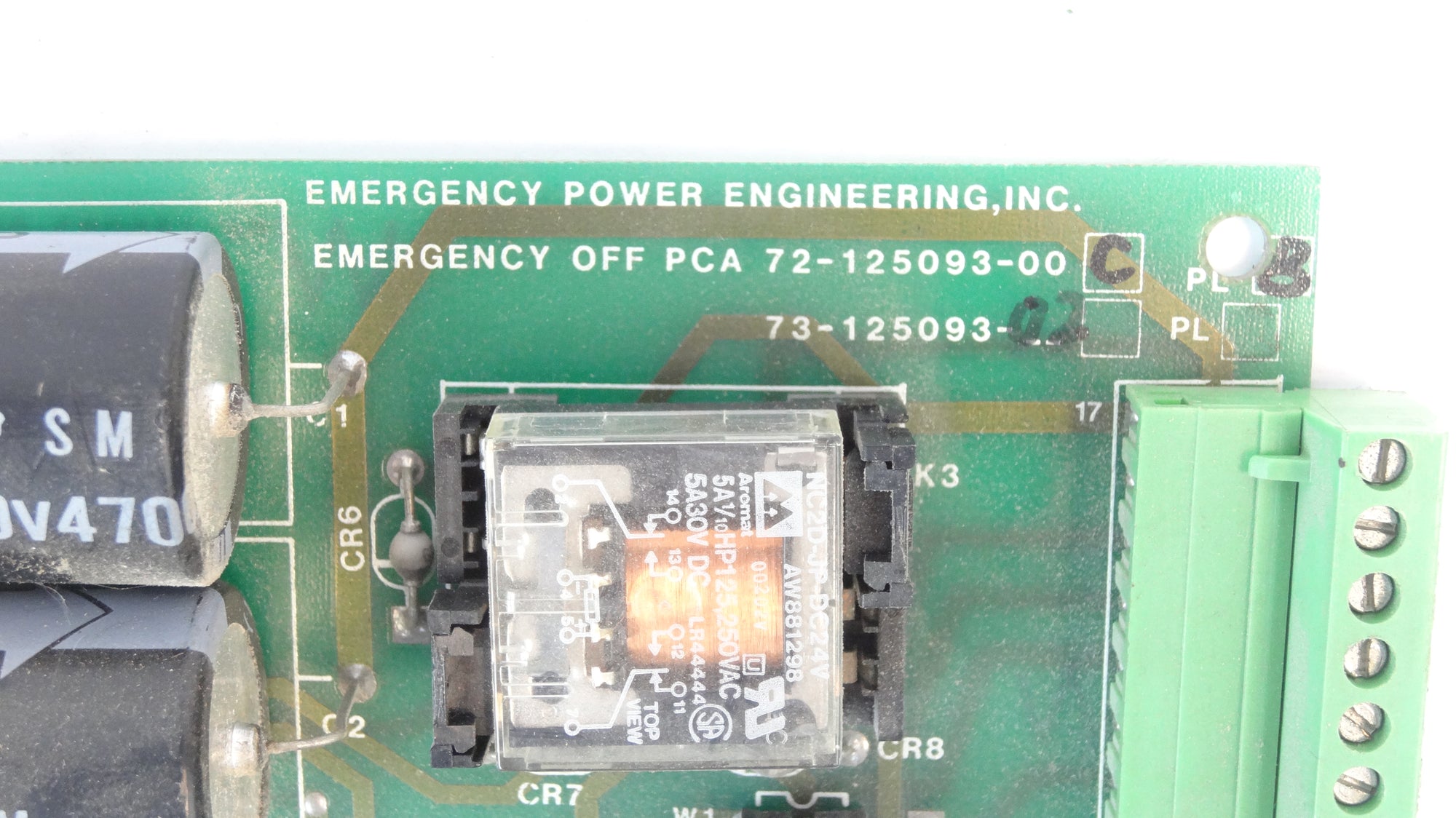 EPE Emergency off PCA Board 