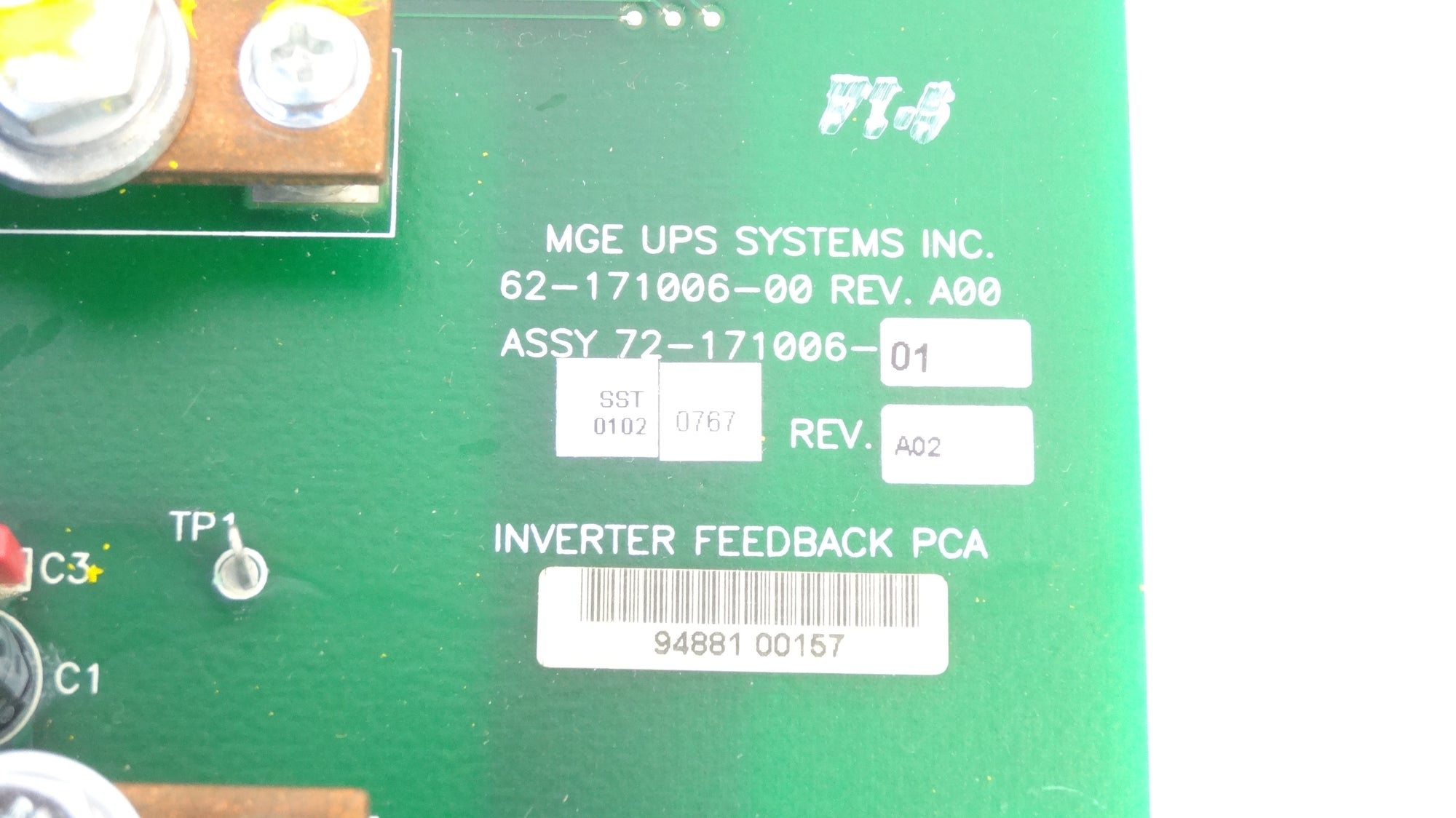 MGE Inverter Feedback Board