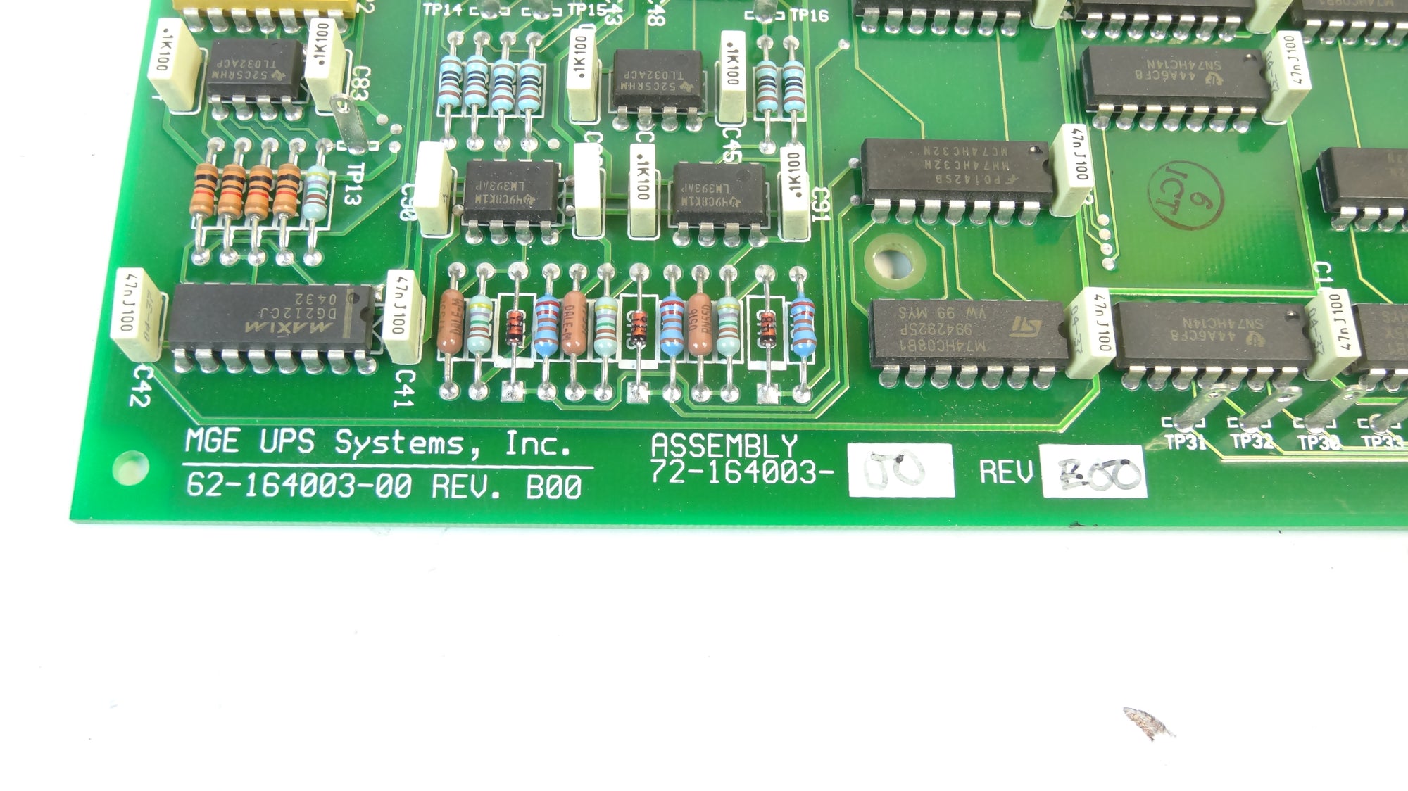 MGE PCA Assembly Board