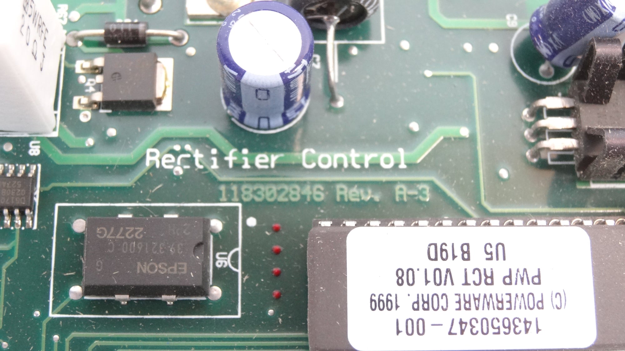 Powerware Rectifier Control PCA Board