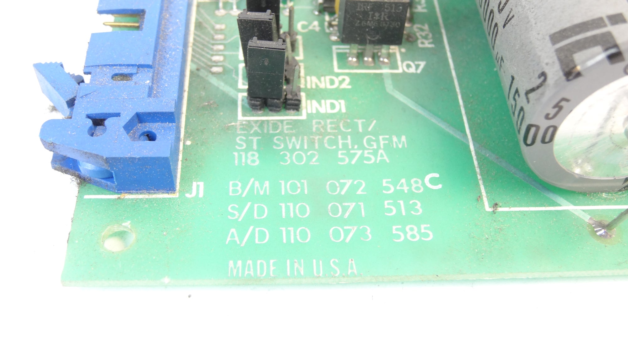 Exide rectifier static switch board 