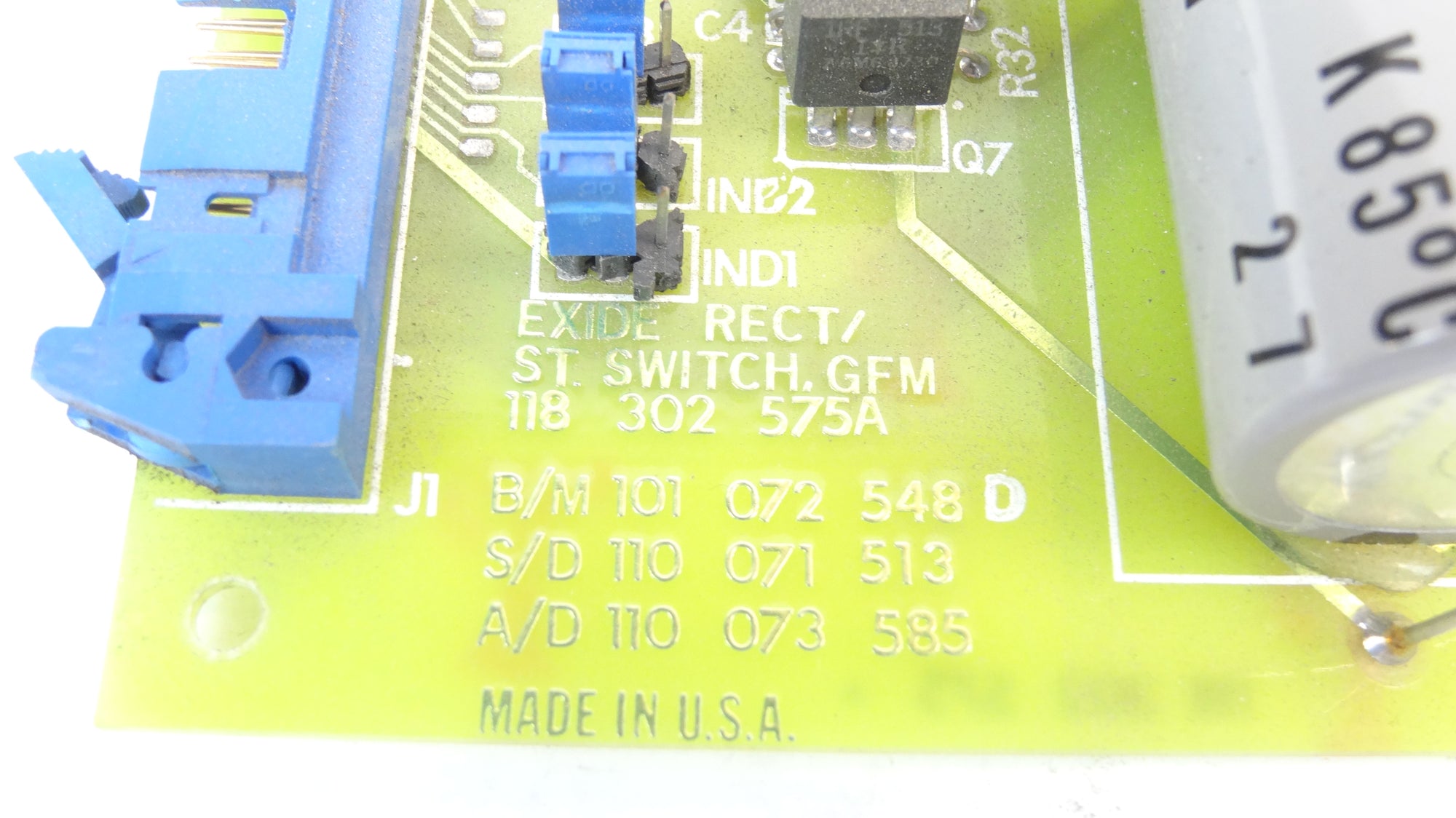 Exide rectifier static switch board 