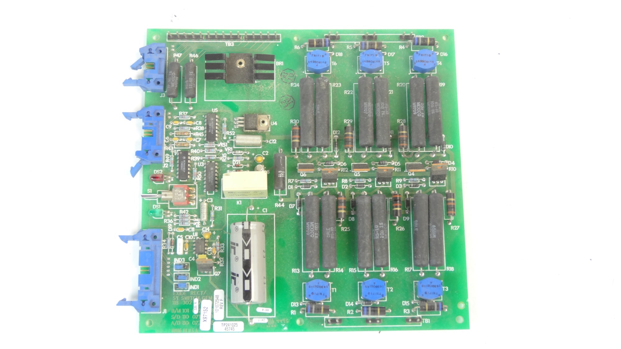 Exide rectifier static switch board 