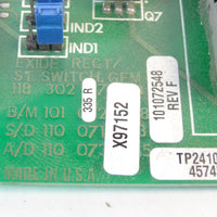 Exide rectifier static switch board 