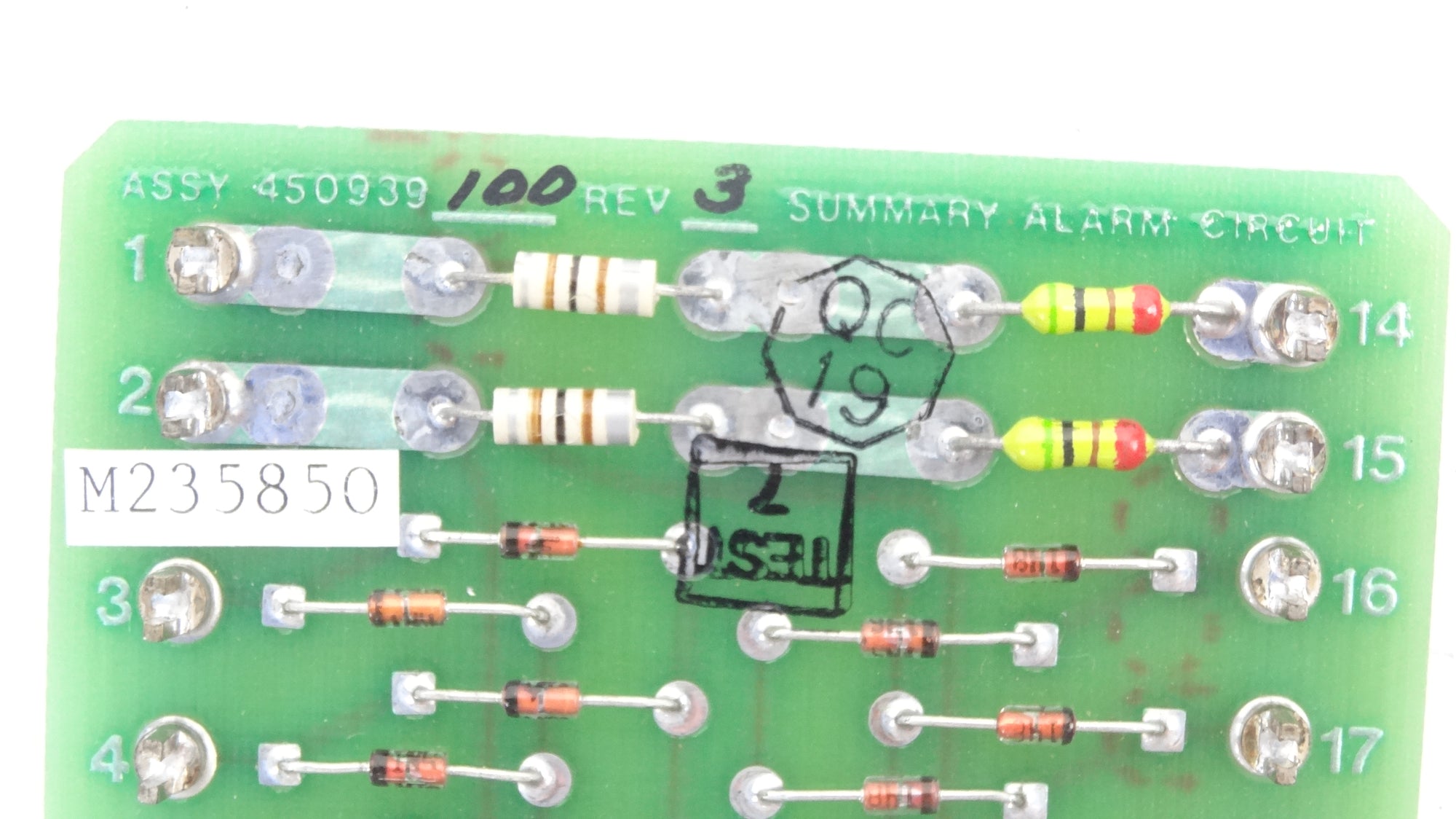 Liebert Summary Alarm Circuit Board 