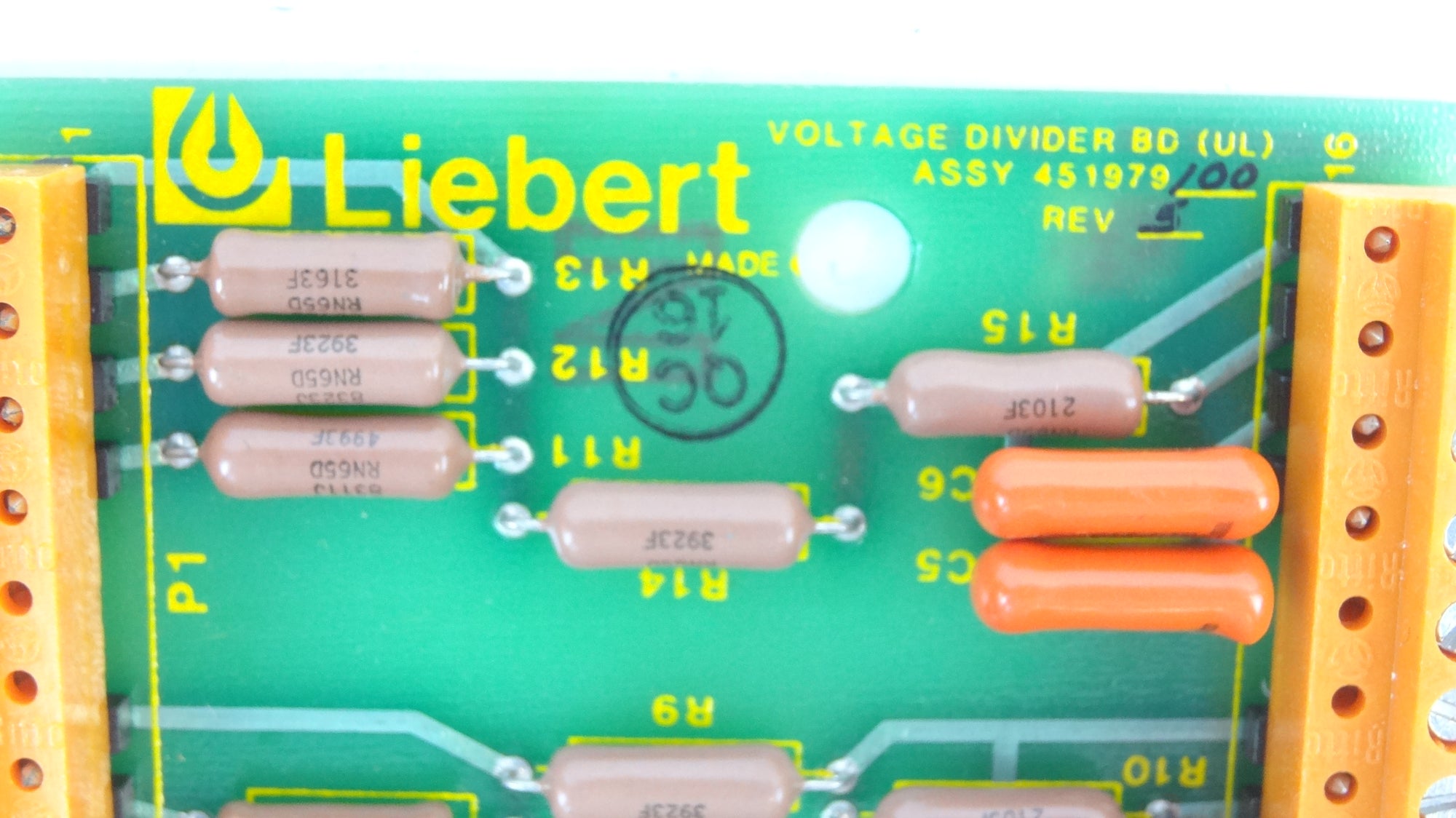 Liebert Voltage Divider Board 