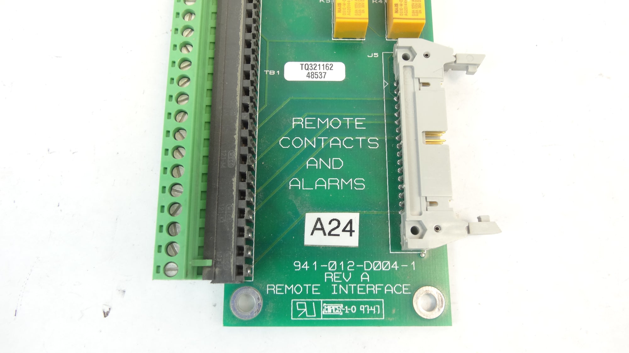 IPM remote contract alarm interface board 