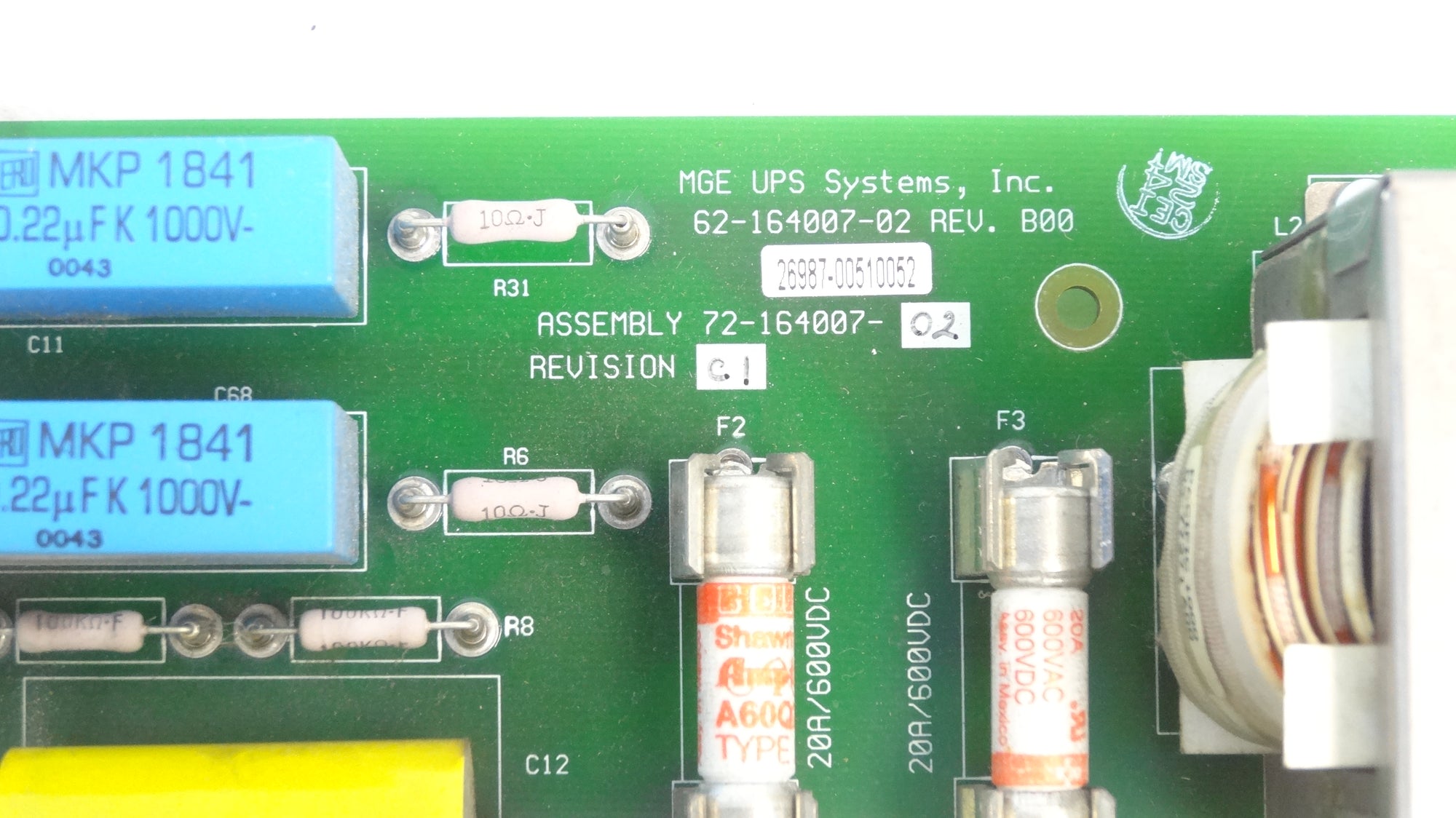 MGE Power Supply Board