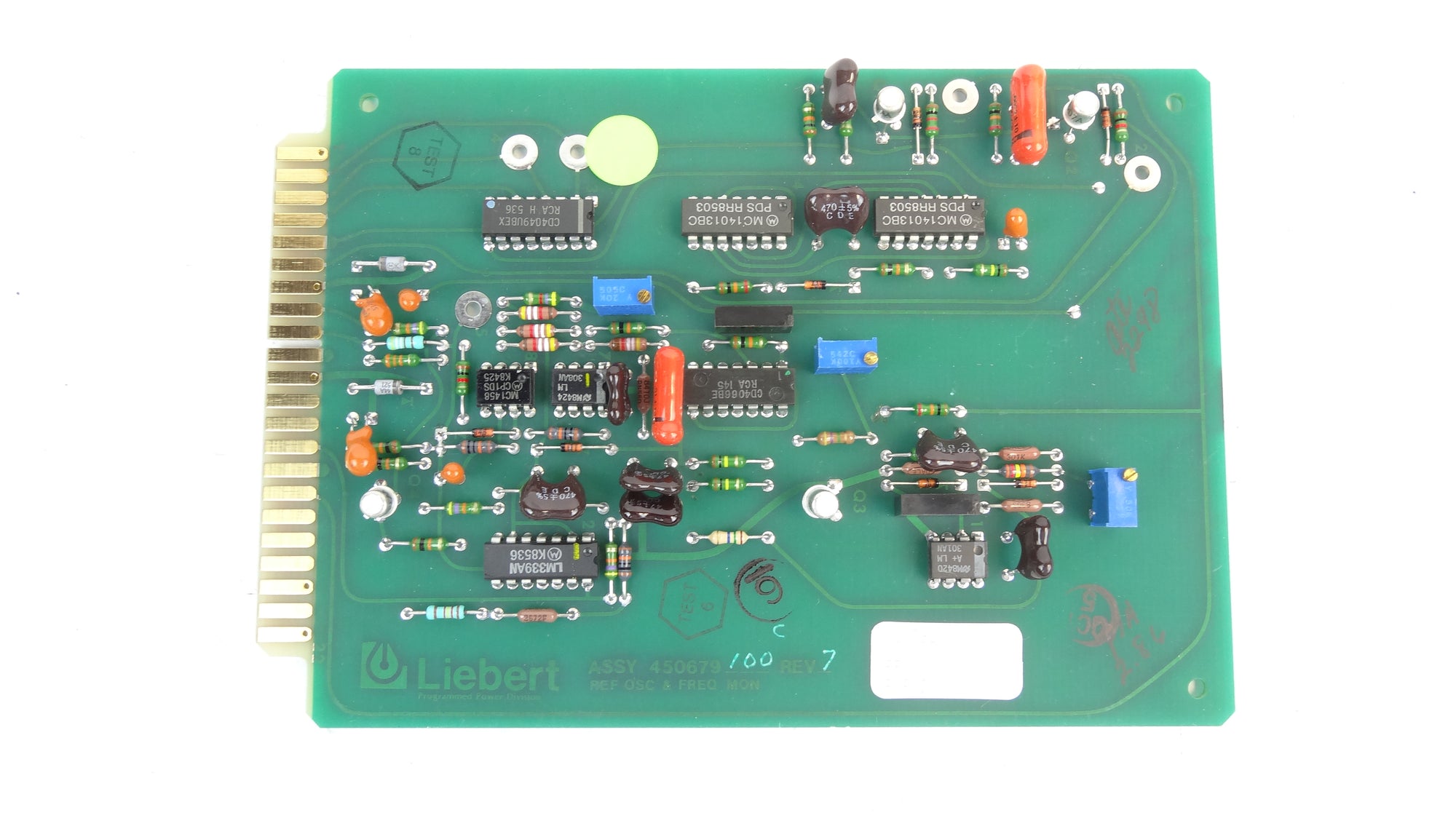 Liebert / Emerson OSC & Frequency Monitor Board 