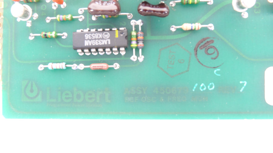 Liebert / Emerson OSC & Frequency Monitor Board 