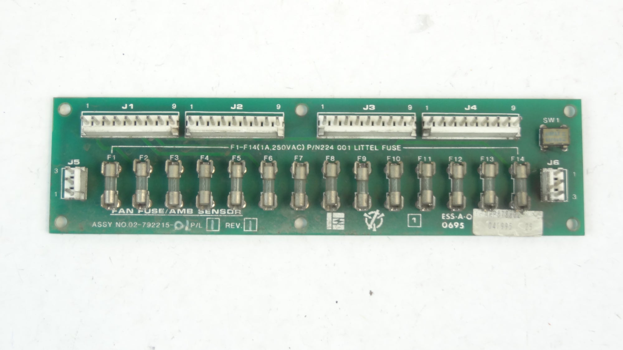 Liebert / Emerson Fan Fuse / AMB Sensor Board 