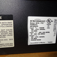 Powerware 9125 9910-P15 1500VA / 1050W 120V Online UPS 
