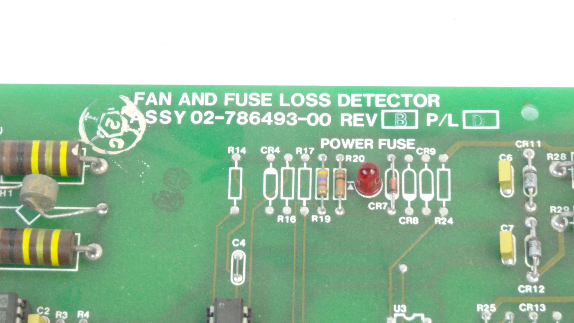 Liebert / Emerson Fan & Fuse Loss Detect Board