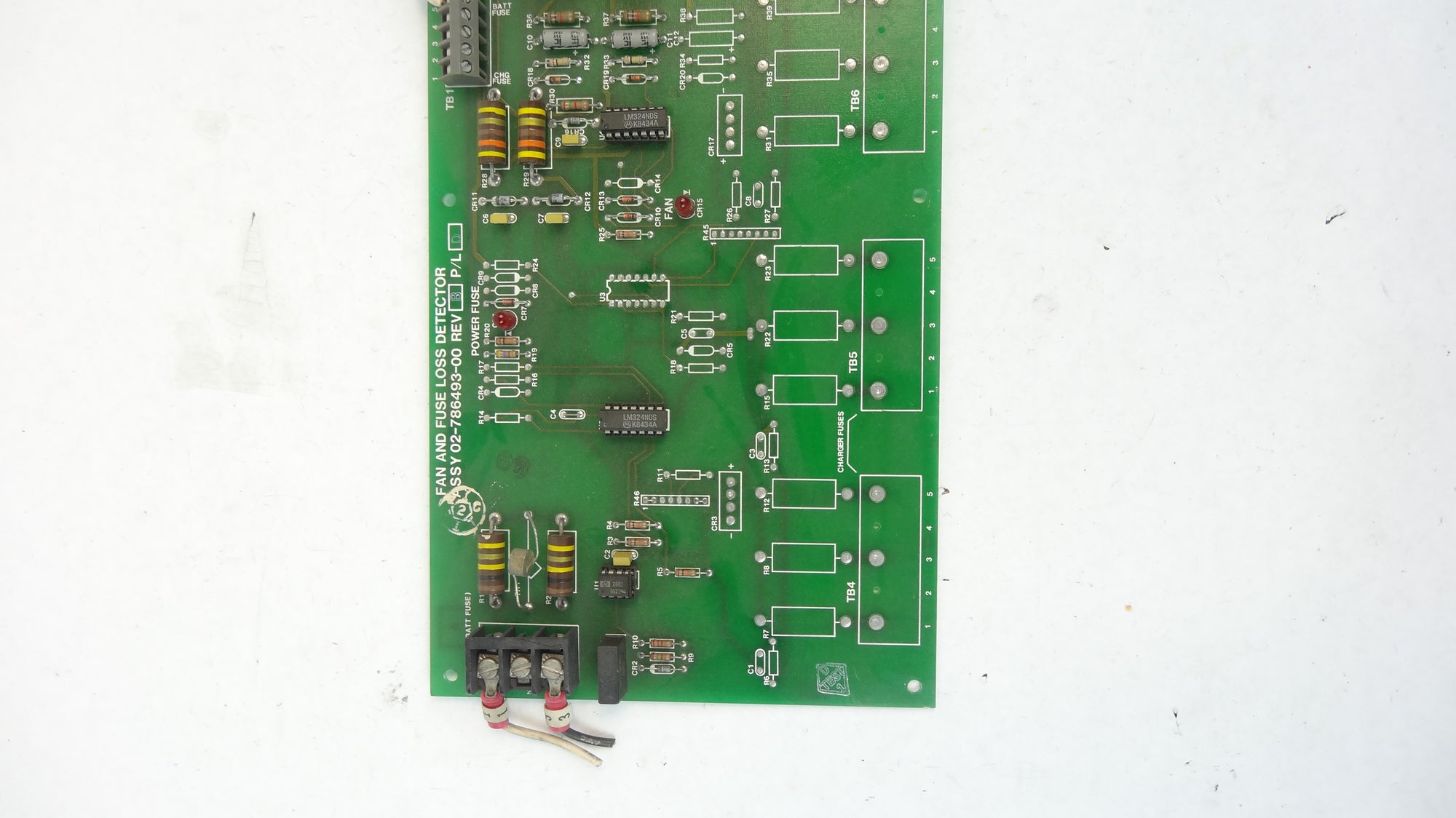 Liebert / Emerson Fan & Fuse Loss Detect Board