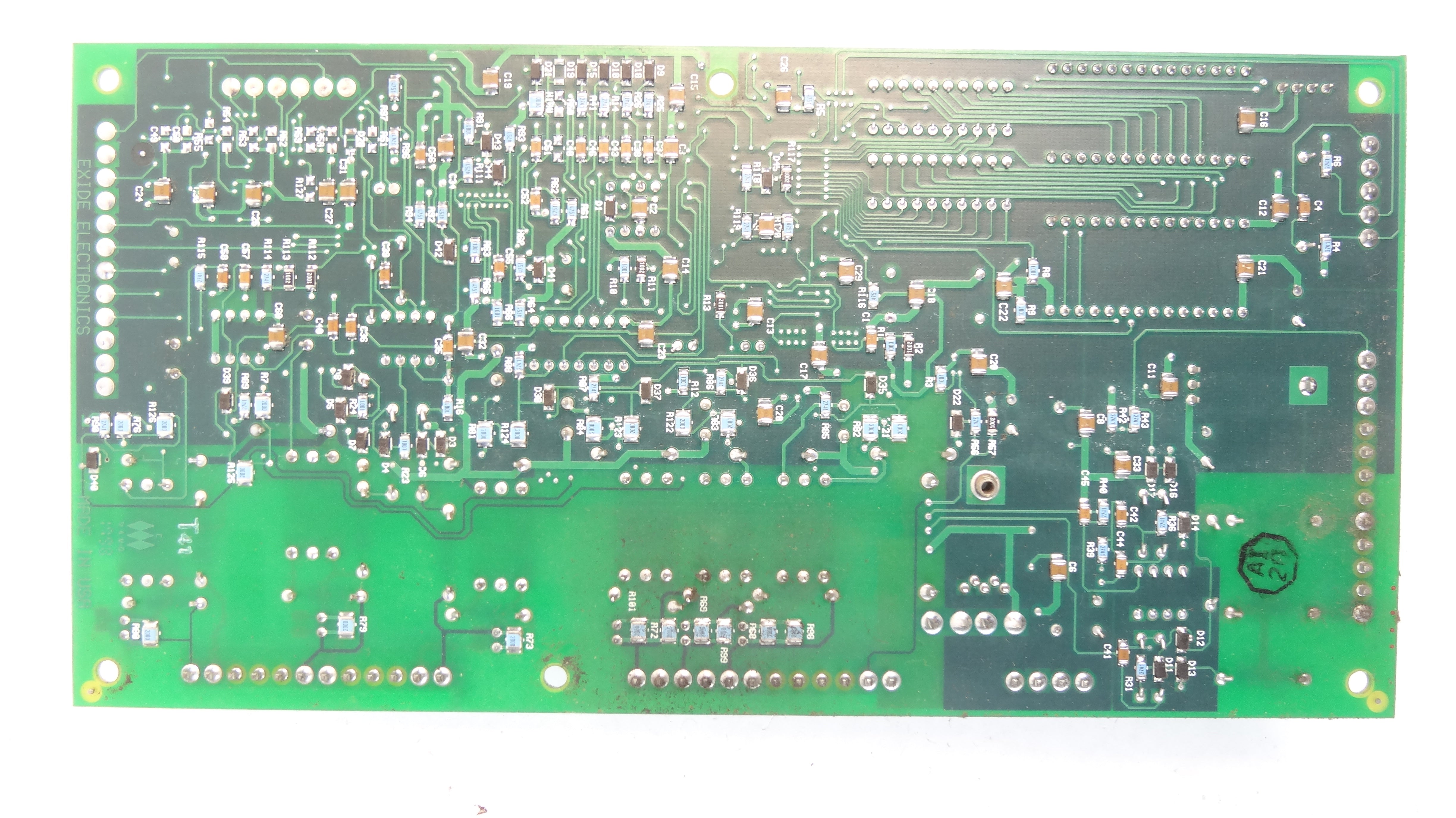 Powerware 101073074-001 Rev A06 Rectifier Control PCA Board – cpwarehouse