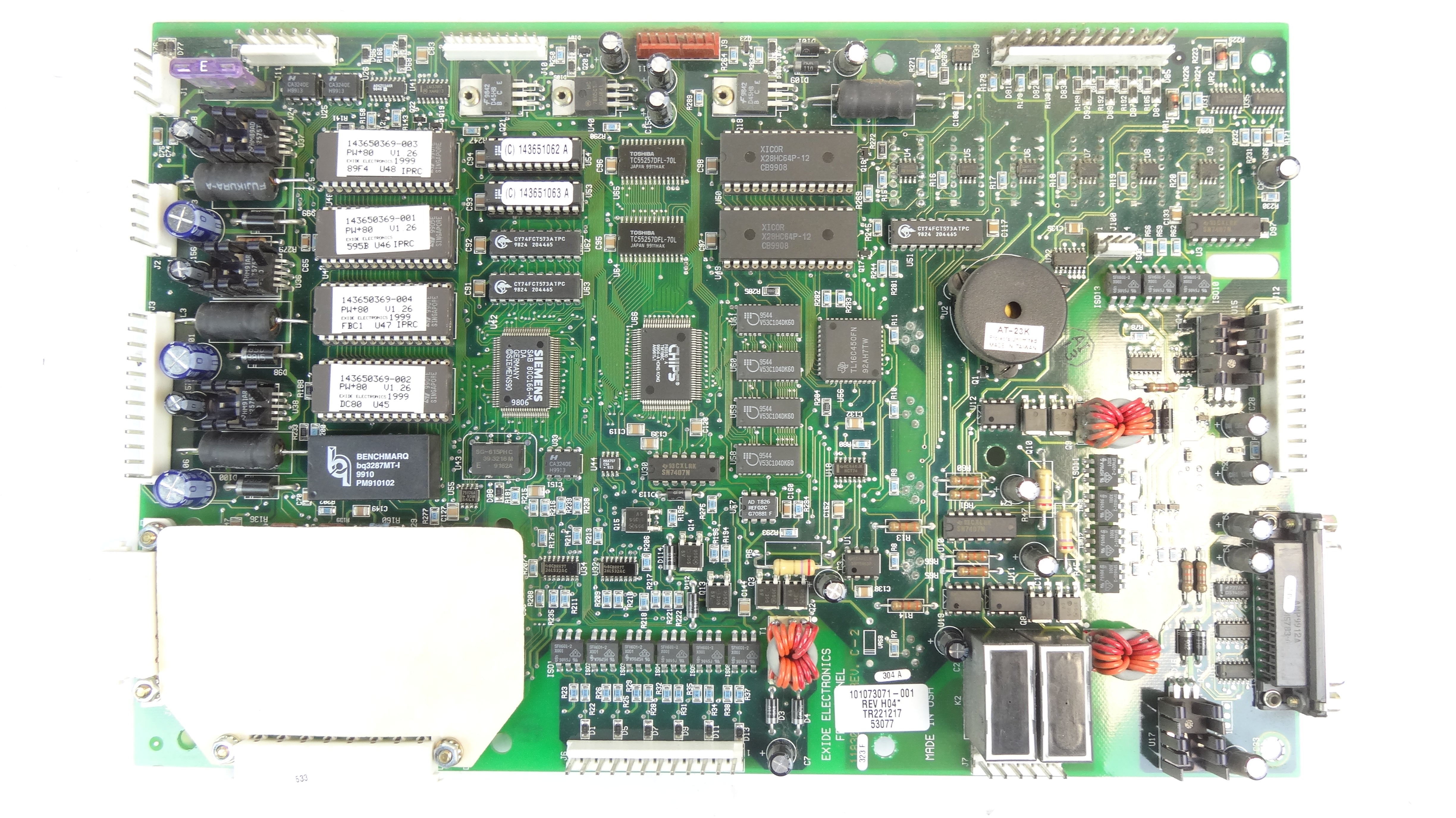 Powerware 101073071-001 Rev H04 Front Panel Control PCA Board ...
