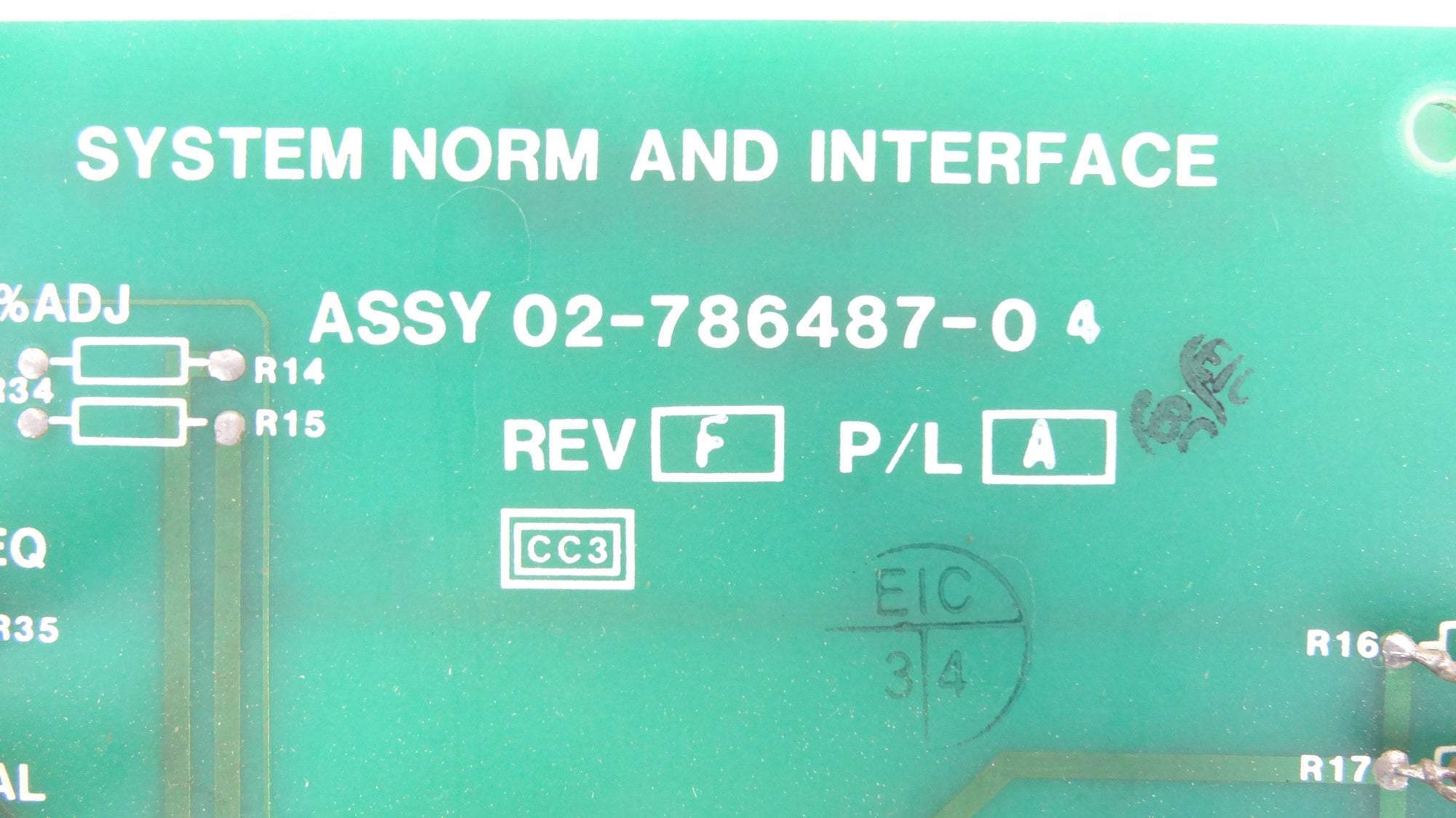 Liebert / Emerson System Norm & Interface board 