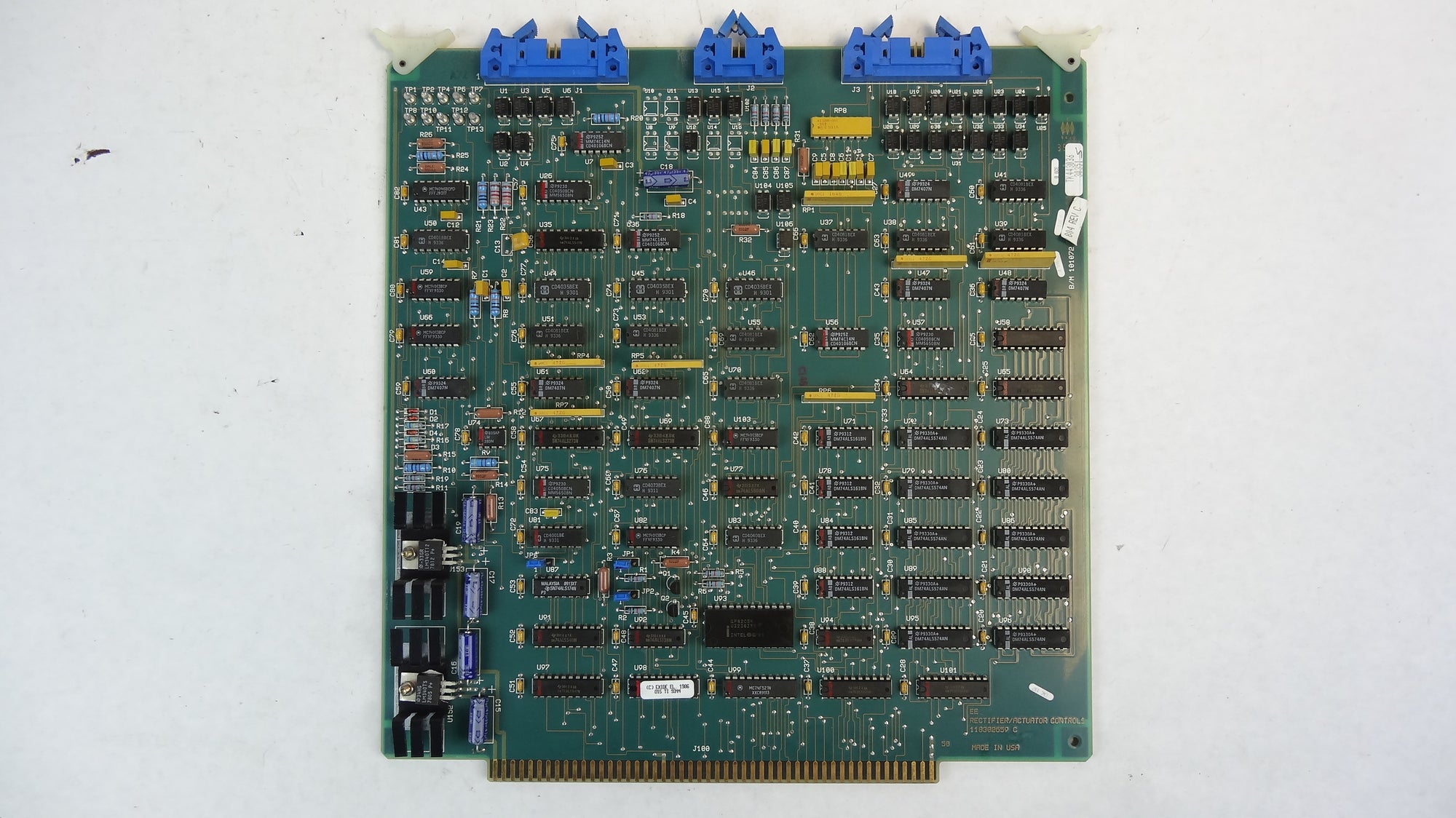 Powerware / Exide Rectifier Actuator Control Board