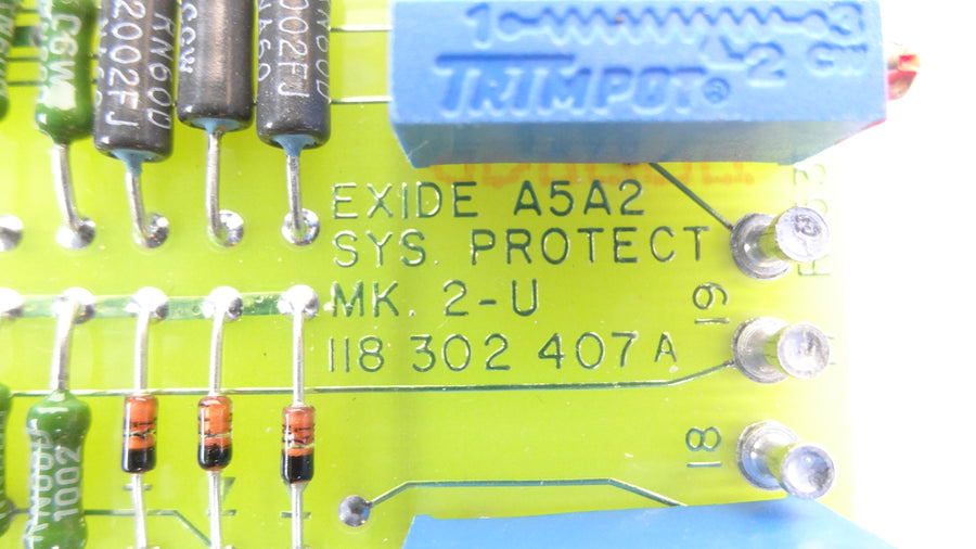  Powerware / Exide Sys Protect Board