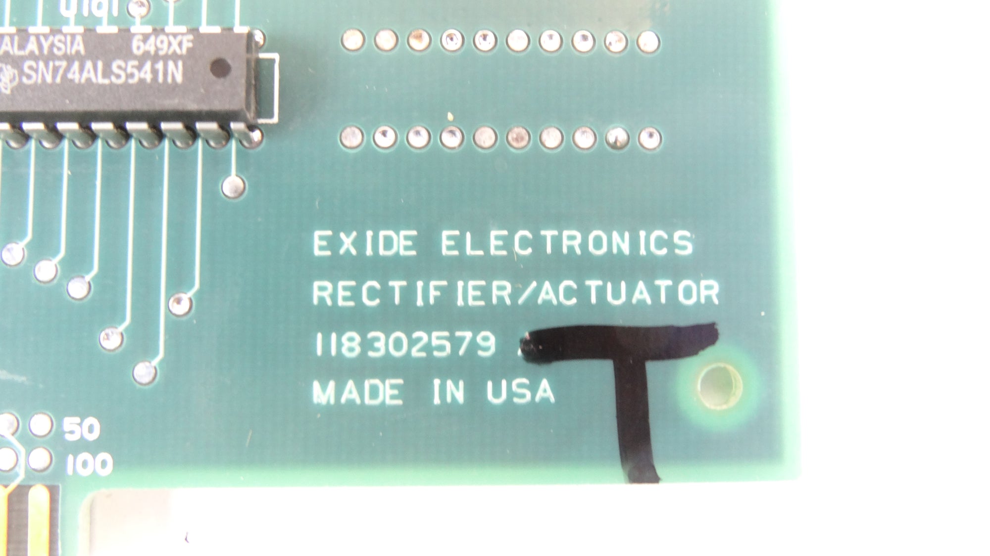 Powerware / Exide Rectifier / Actuator PCB Assembly Board