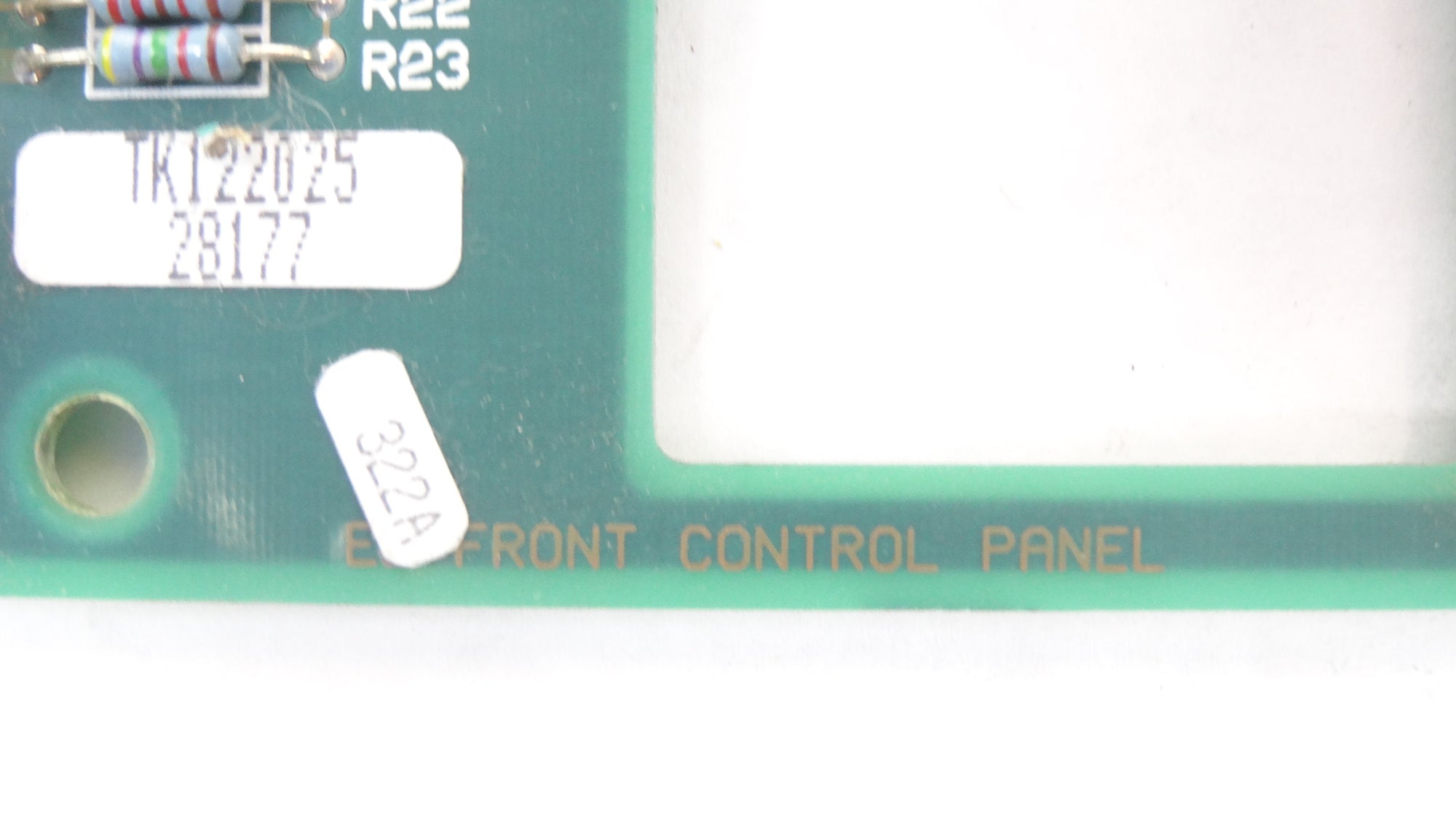 Exide front control panel display board 