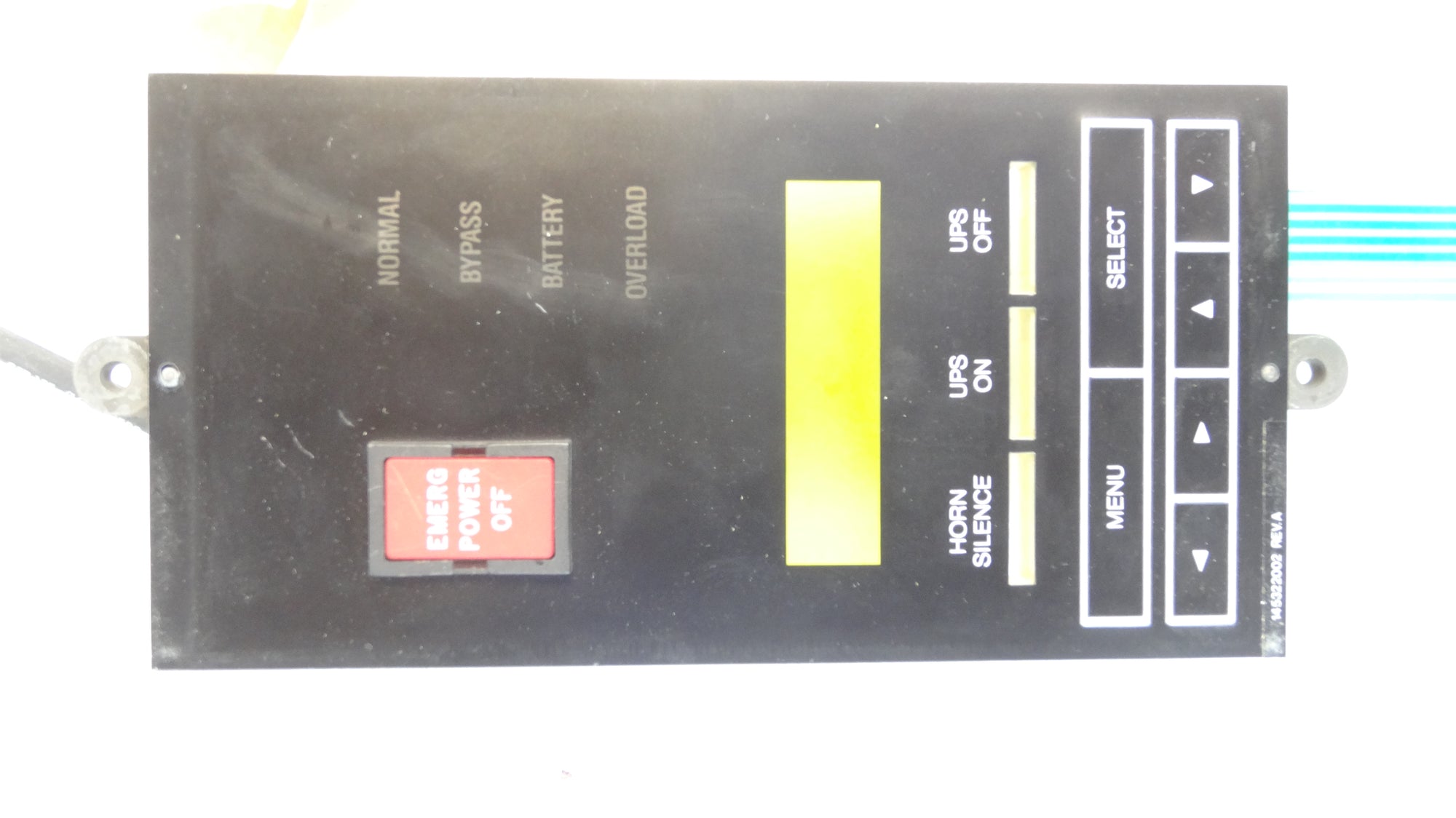 Exide front control panel display board 