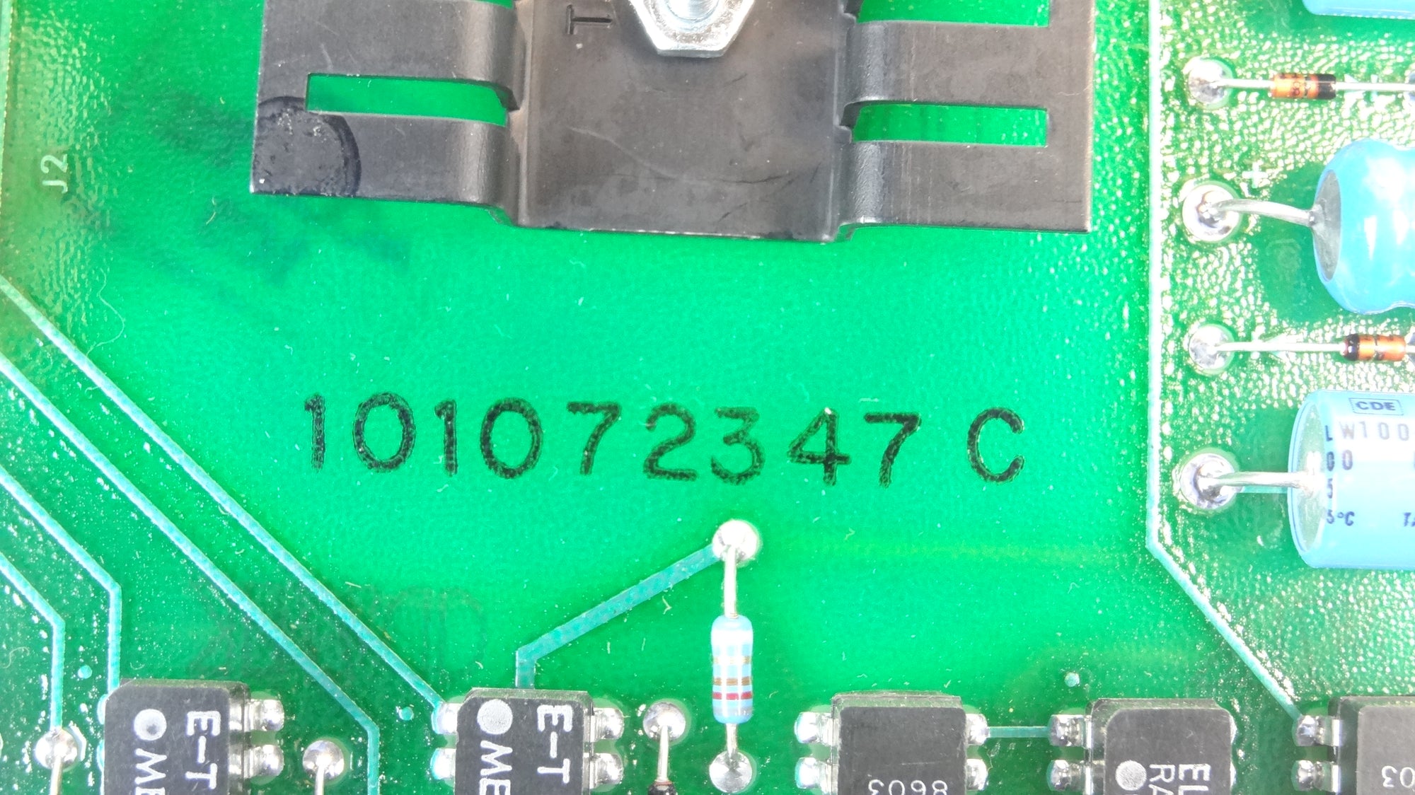 Powerware / Exide 101072347 / 118302367 B Relay Module Board PCB Assem ...