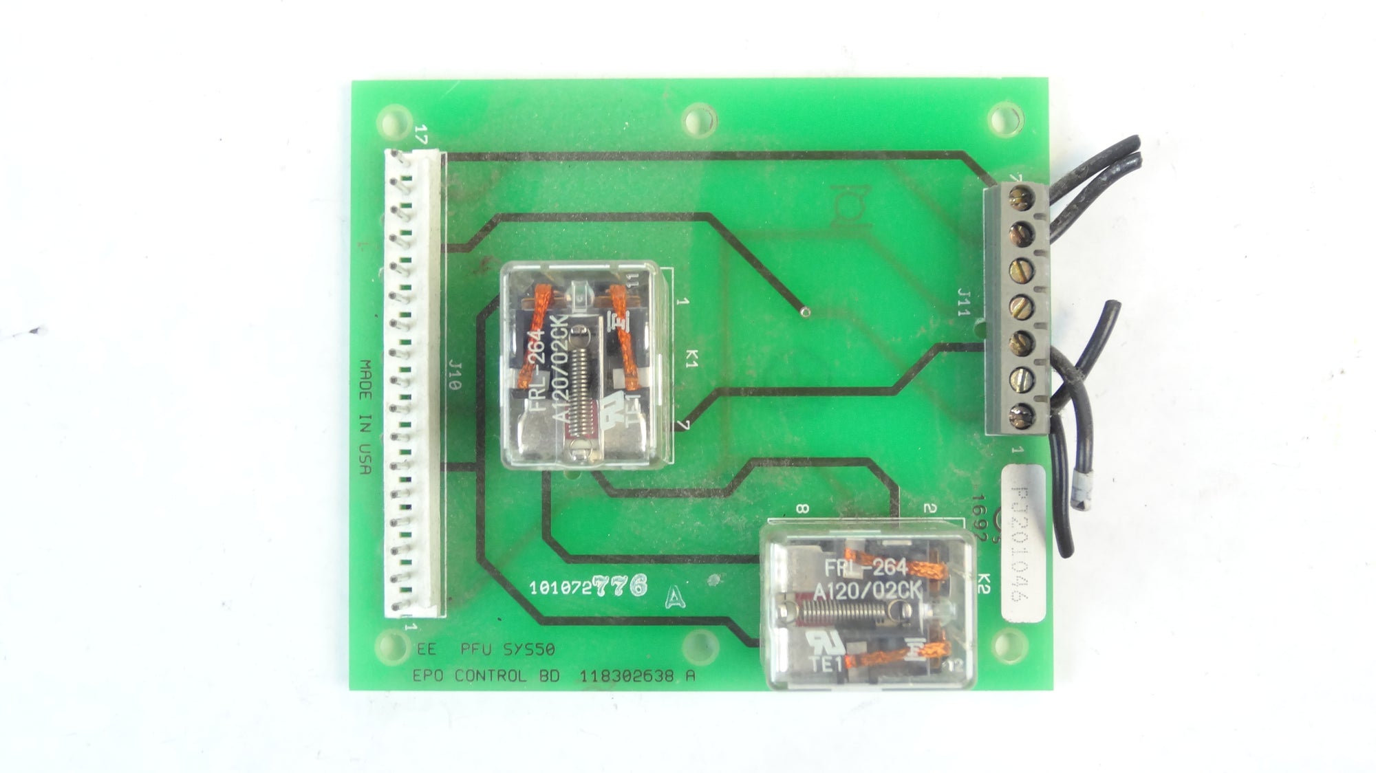 Powerware / Exide EPO Control Board