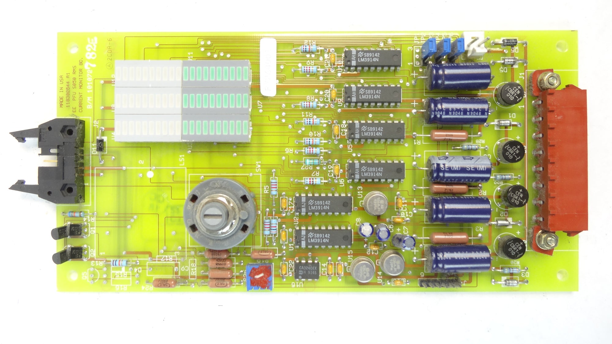 Powerware / Exide Current Monitor PCB Assembly Board