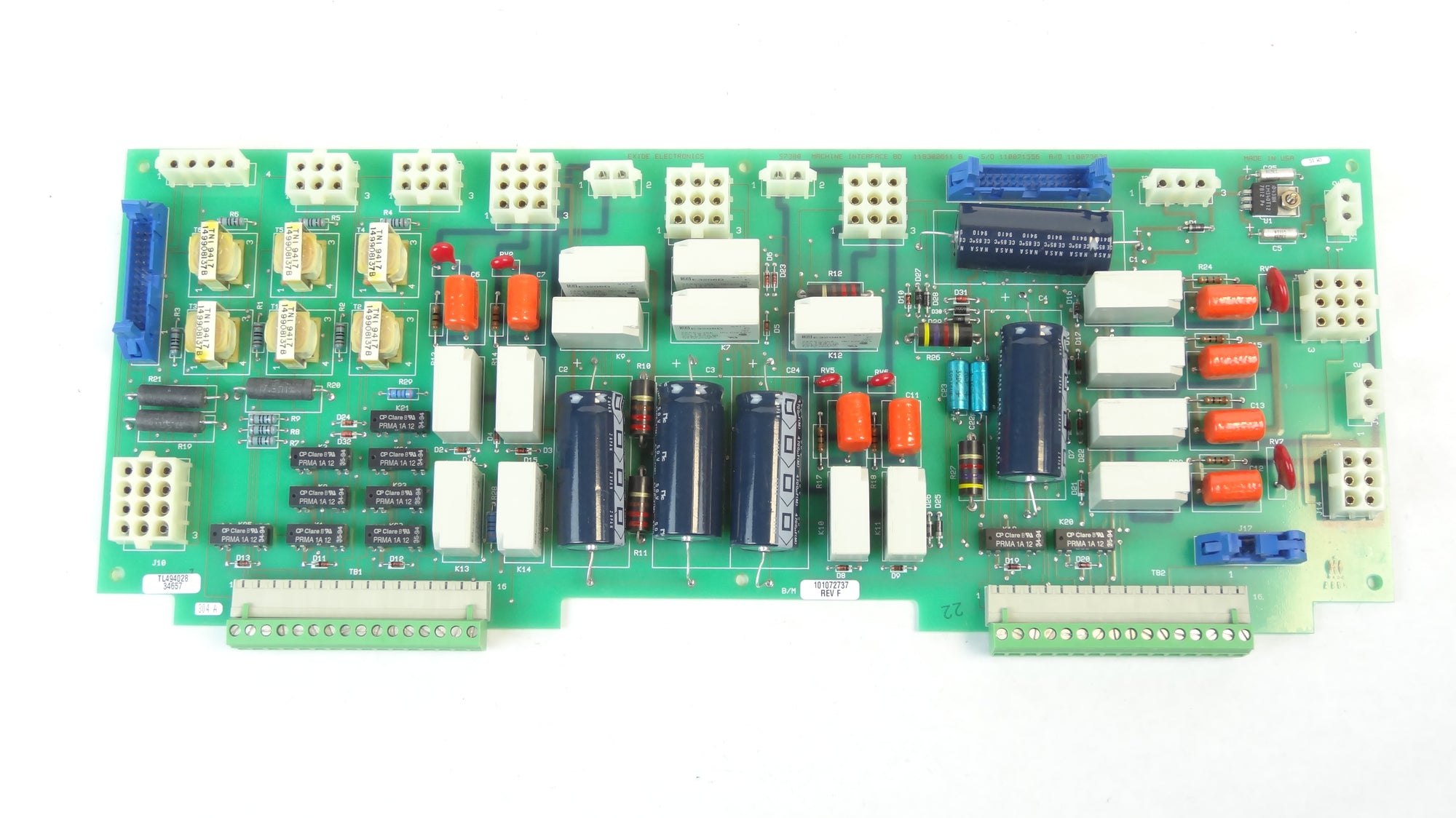 Powerware / Exide Machine Interface PCB Assembly Board