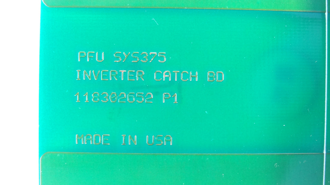 Powerware / Exide Inverter Catch Board 