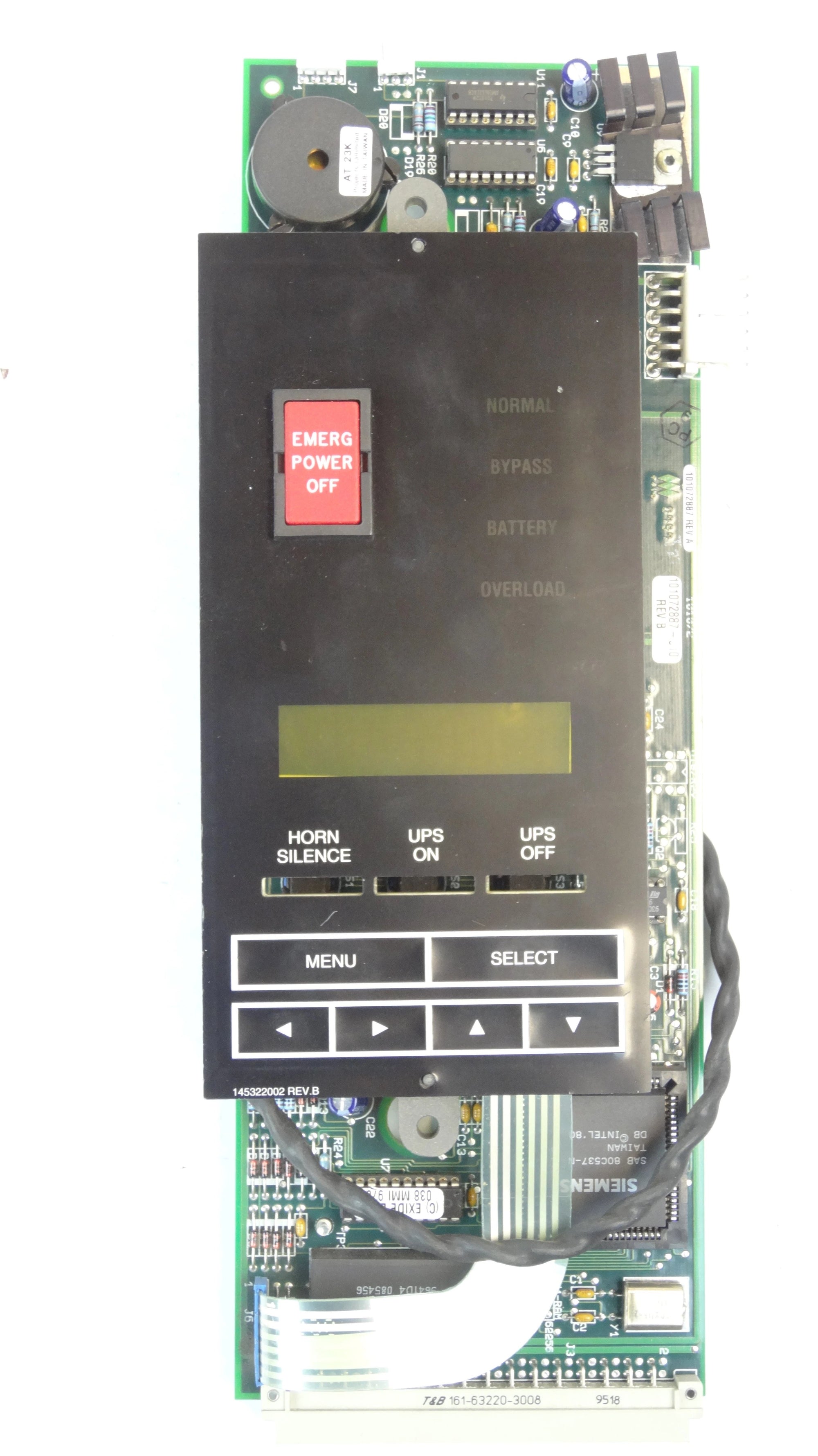 Powerware / Exide Front Control Panel board