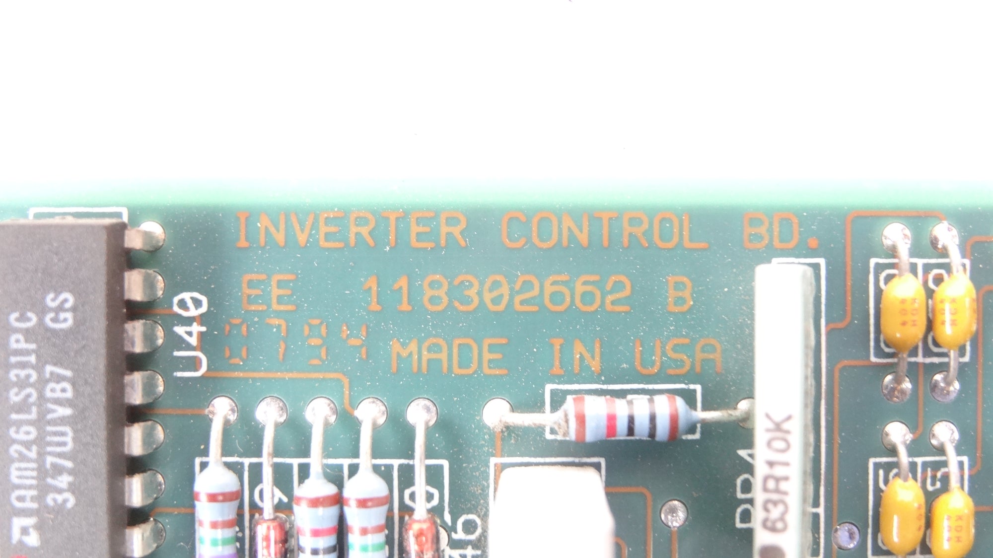 Exide / Powerware remote inverter control board 