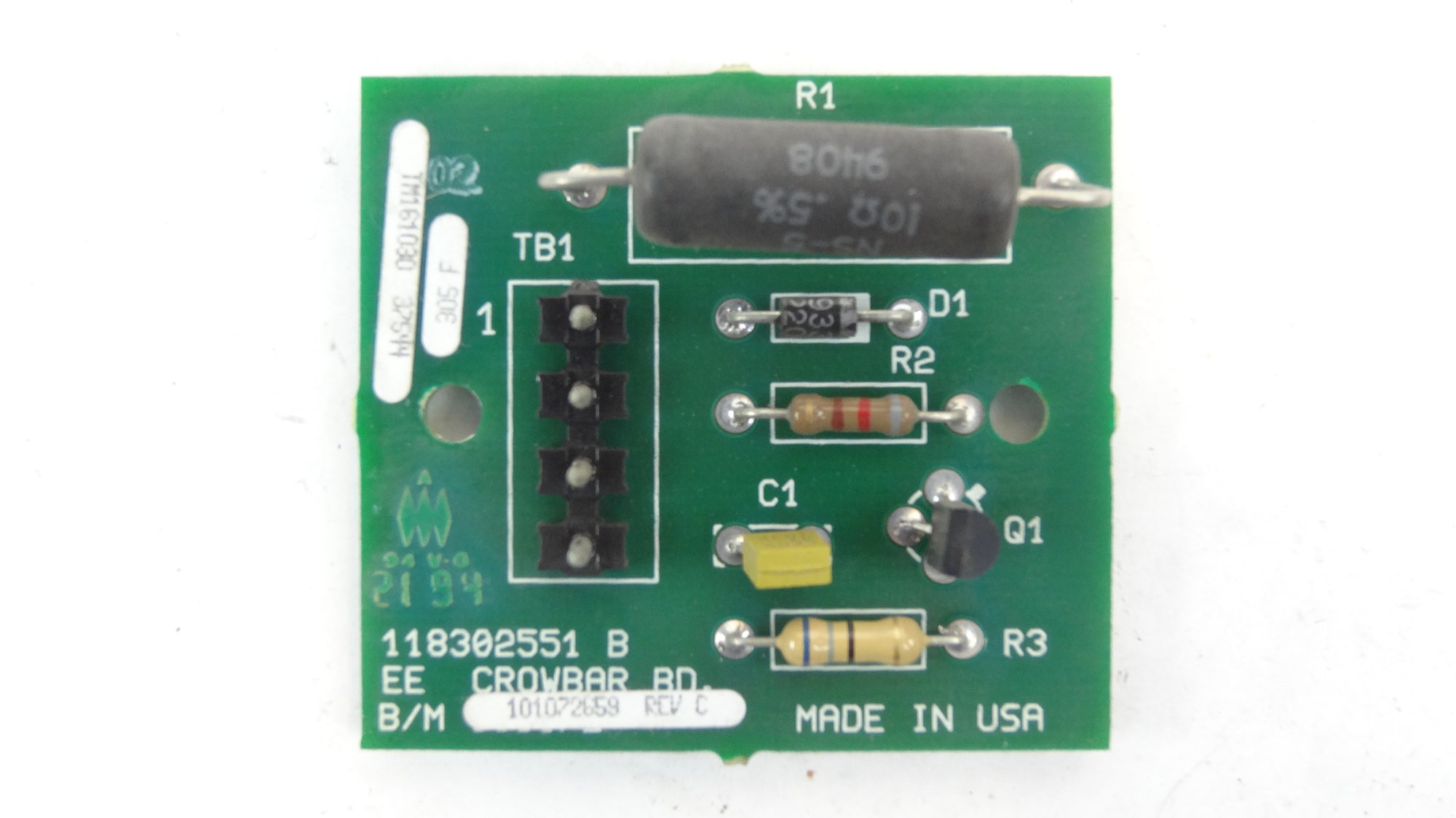 Powerware / Exide Crowbar Board