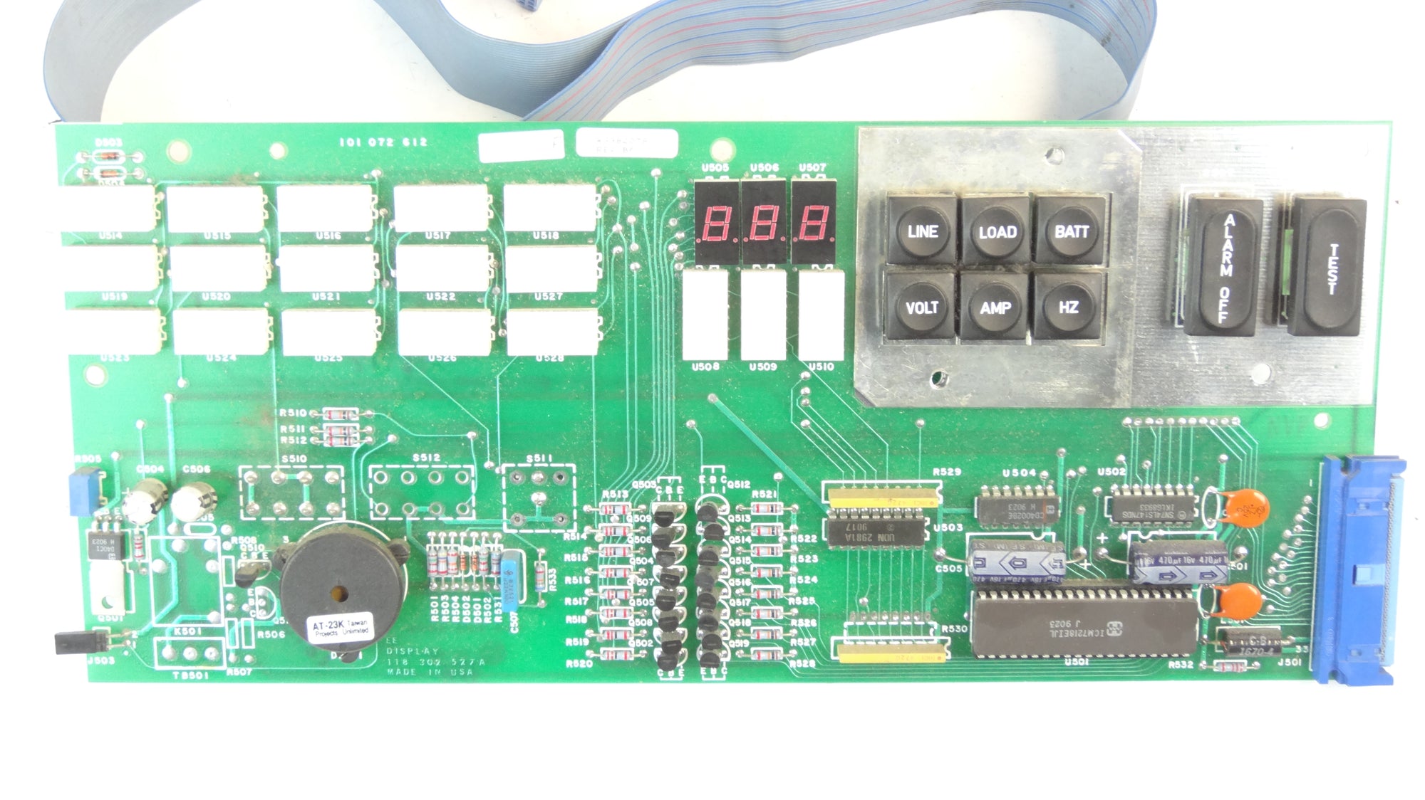 Powerware / Exide Display PCB Assembly Board